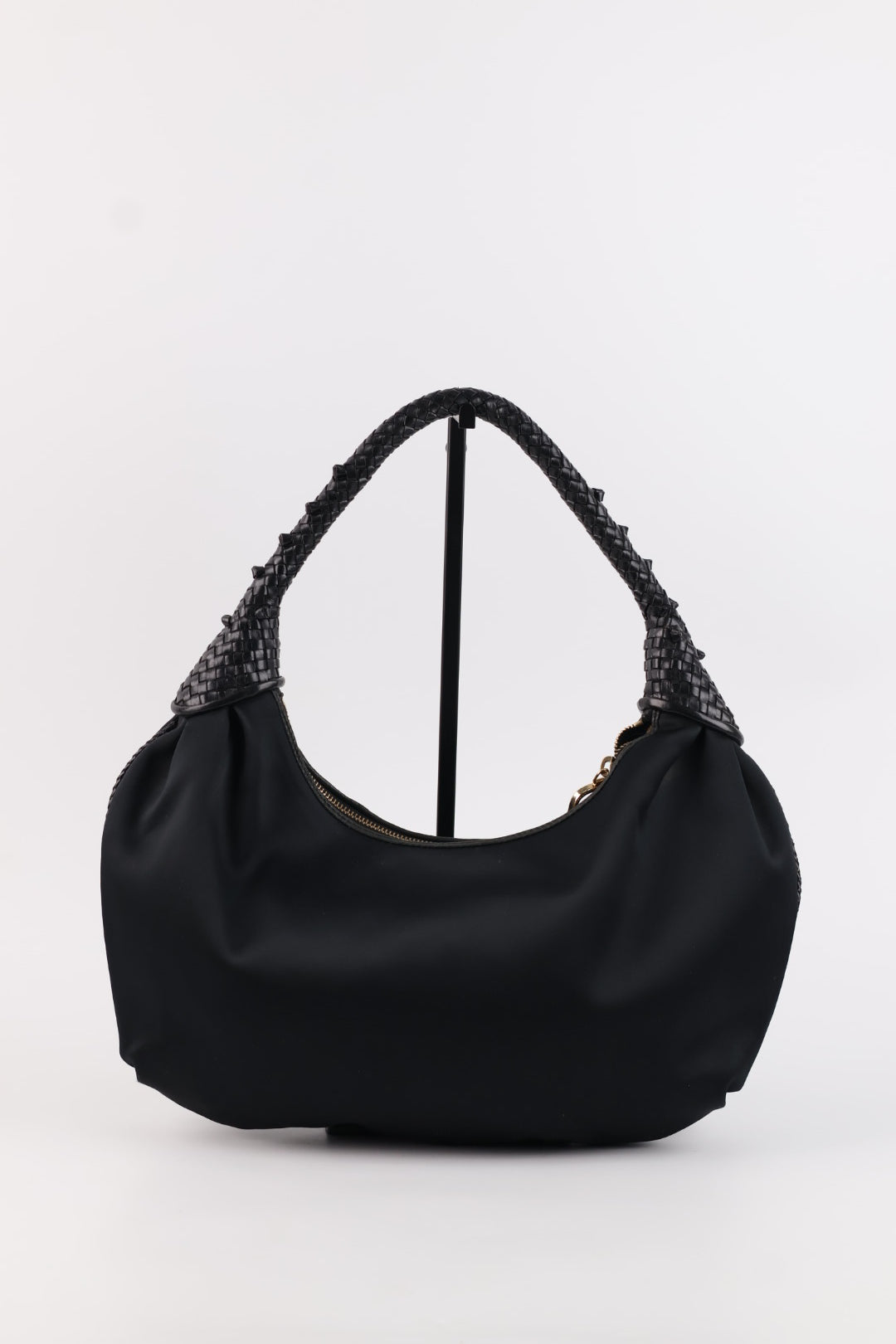 Fendi Hobo Nylon & Pelle