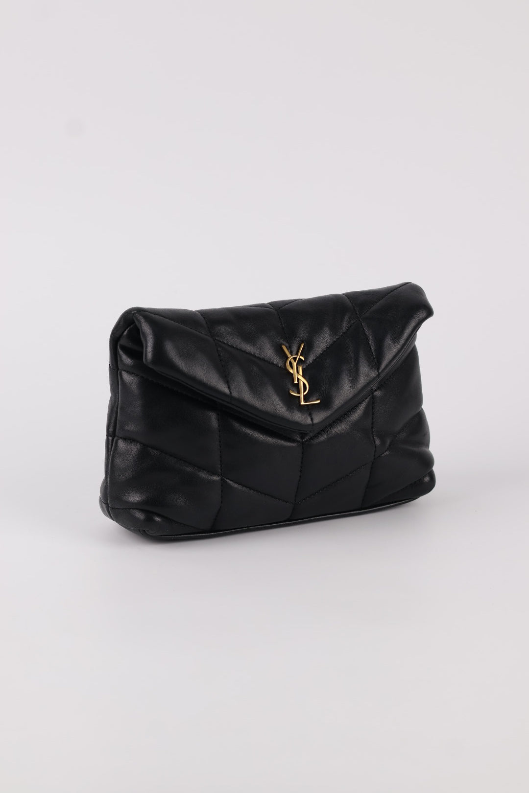 Saint Laurent Puffer Pouch