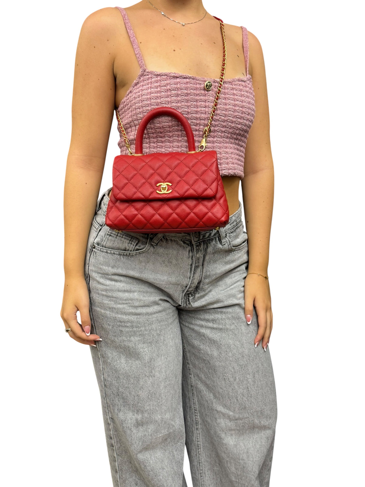 Chanel Coco Handle Small Caviar