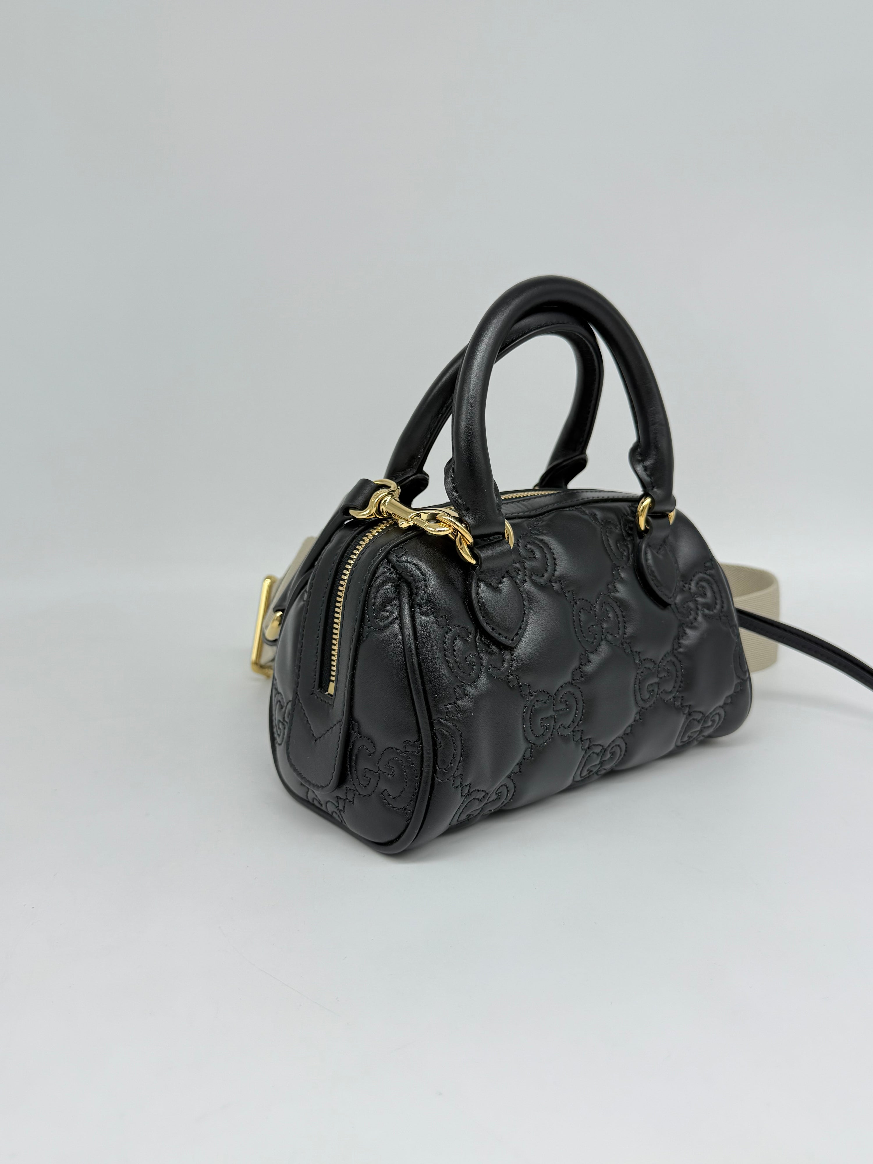 Gucci Mini Bauletto GG Matelassé