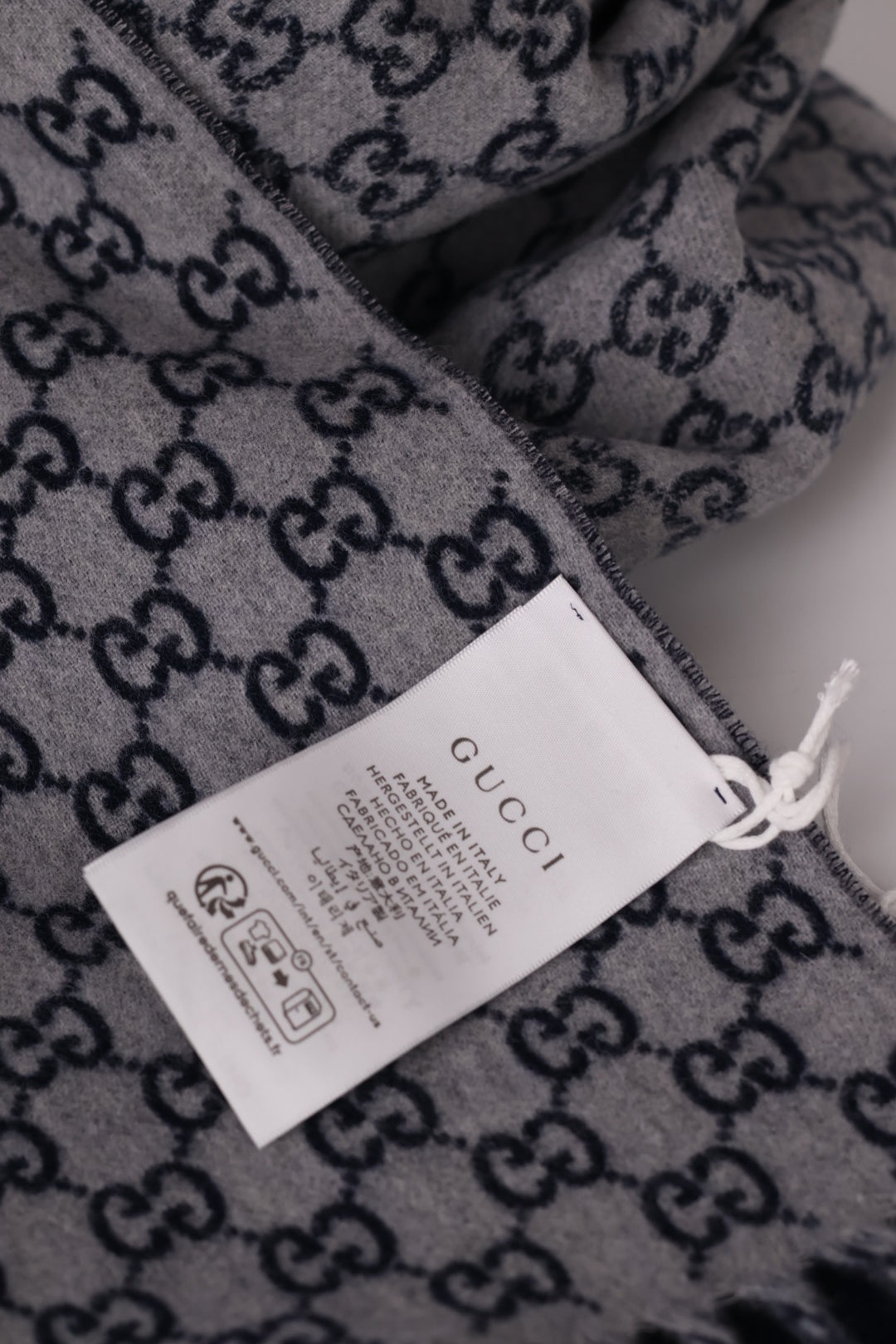 Gucci Sciarpa GG Jacquard