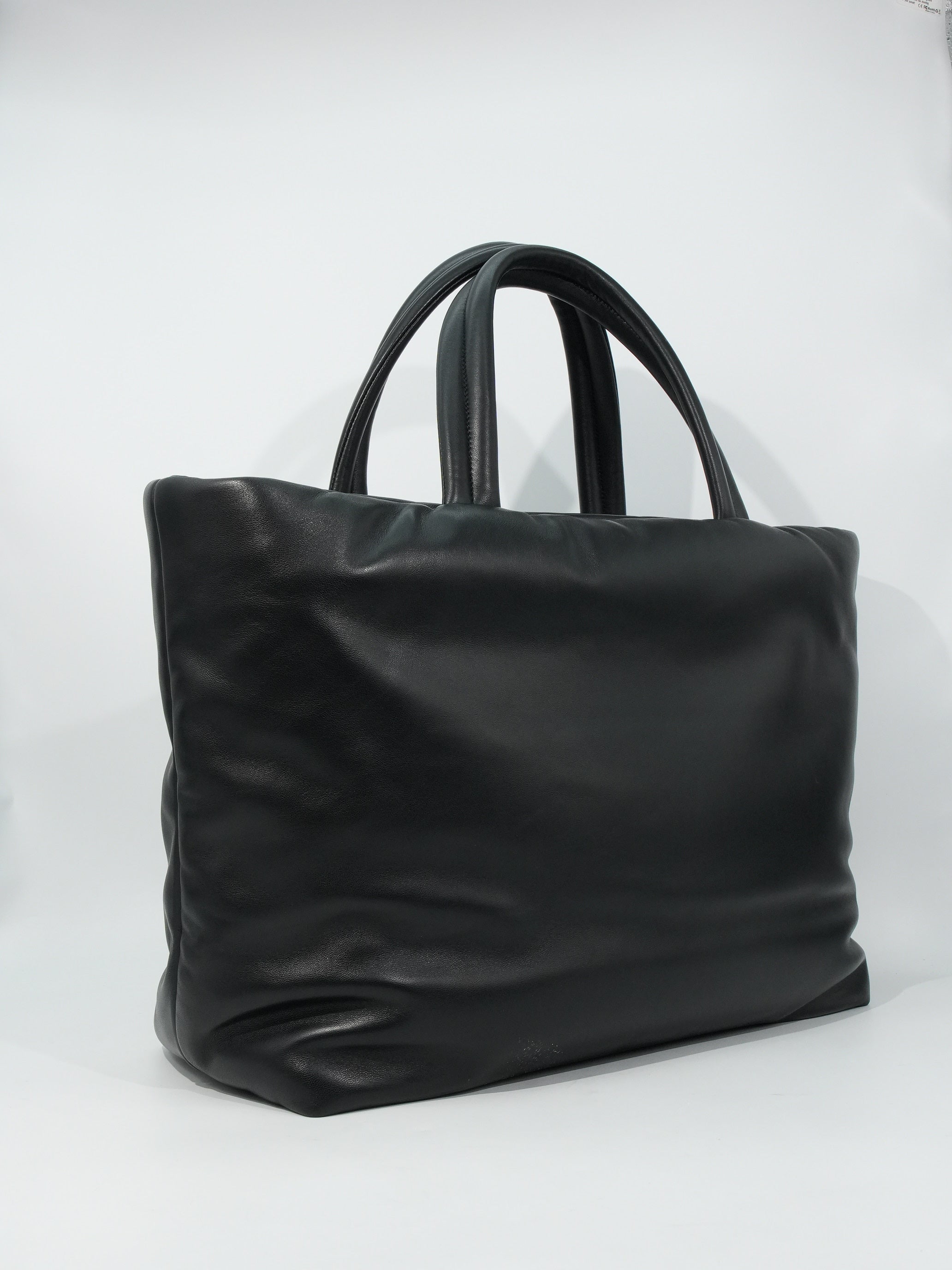 Saint Laurent New Tote Lettering in Pelle