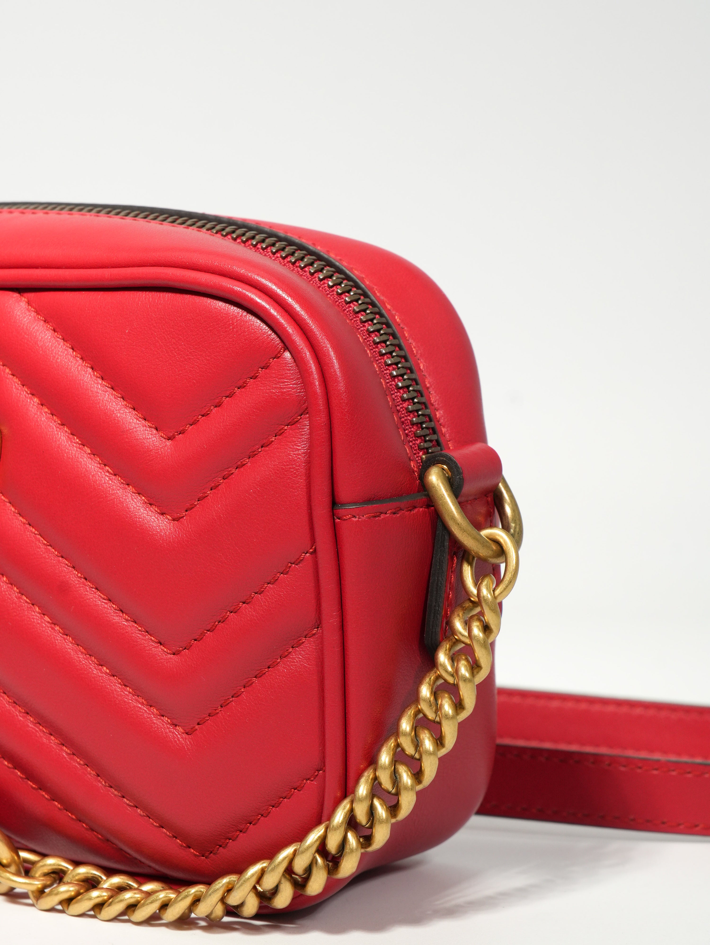 Gucci Mini Marmont Camera Bag