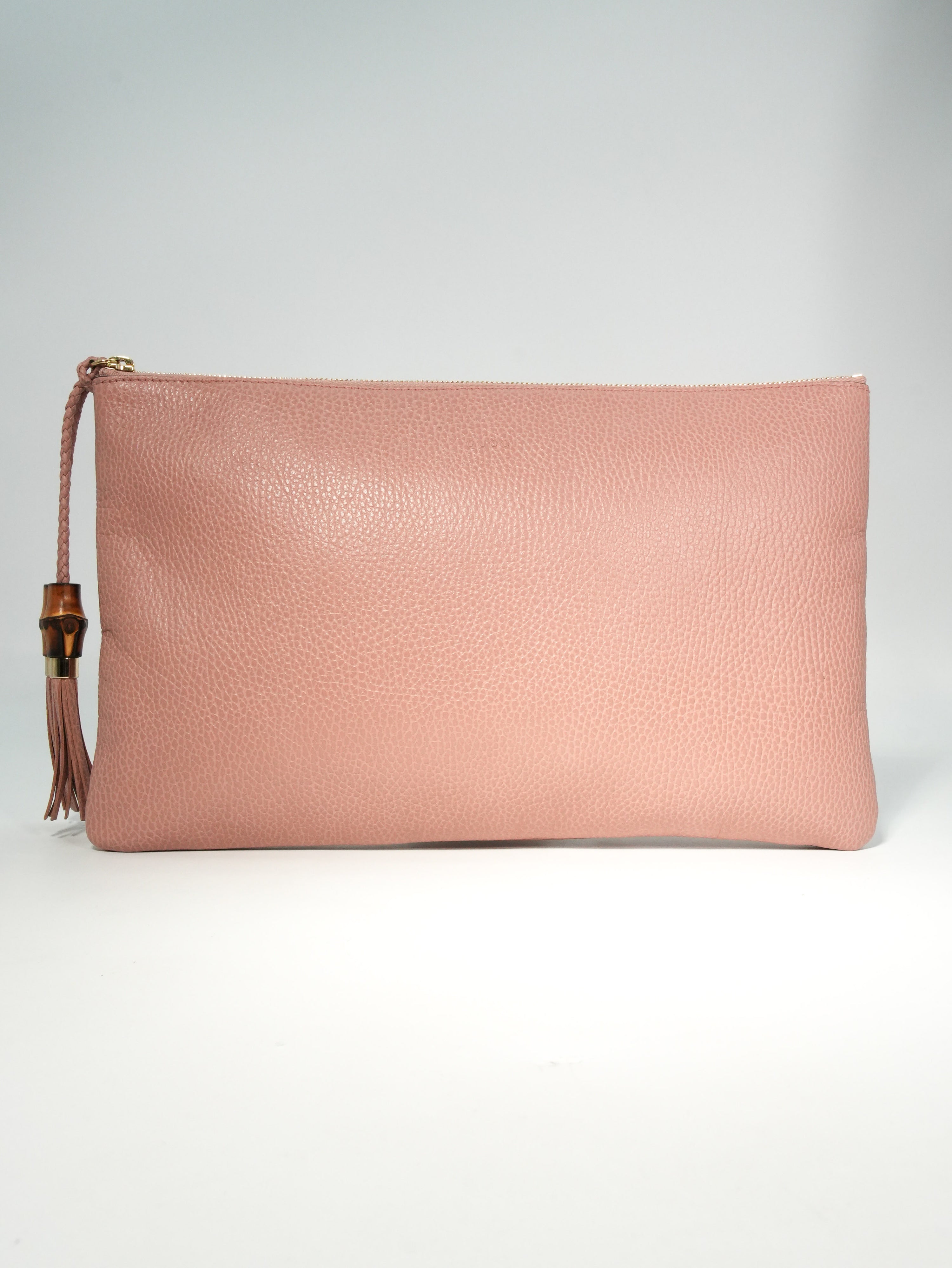 Gucci Pochette Bamboo in Pelle