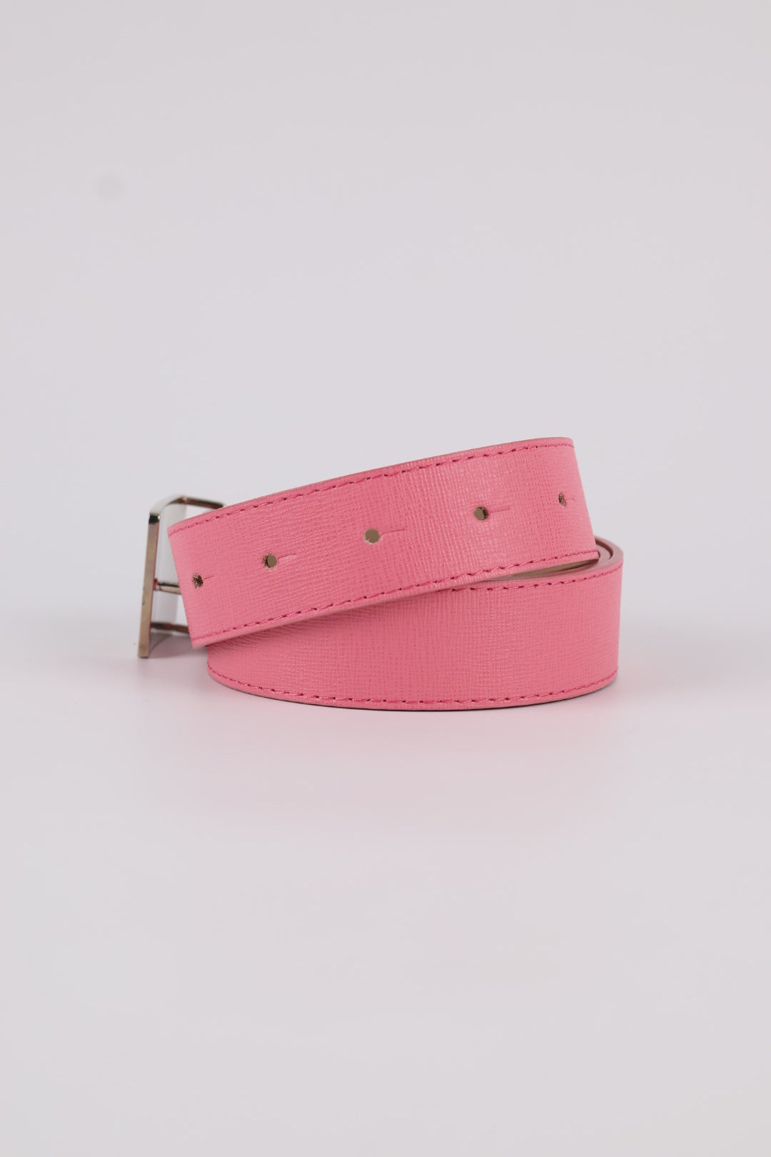 Fendi Cintura FF in Pelle