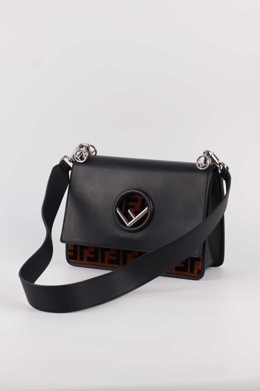Fendi Kan FF Pelle e Velvet
