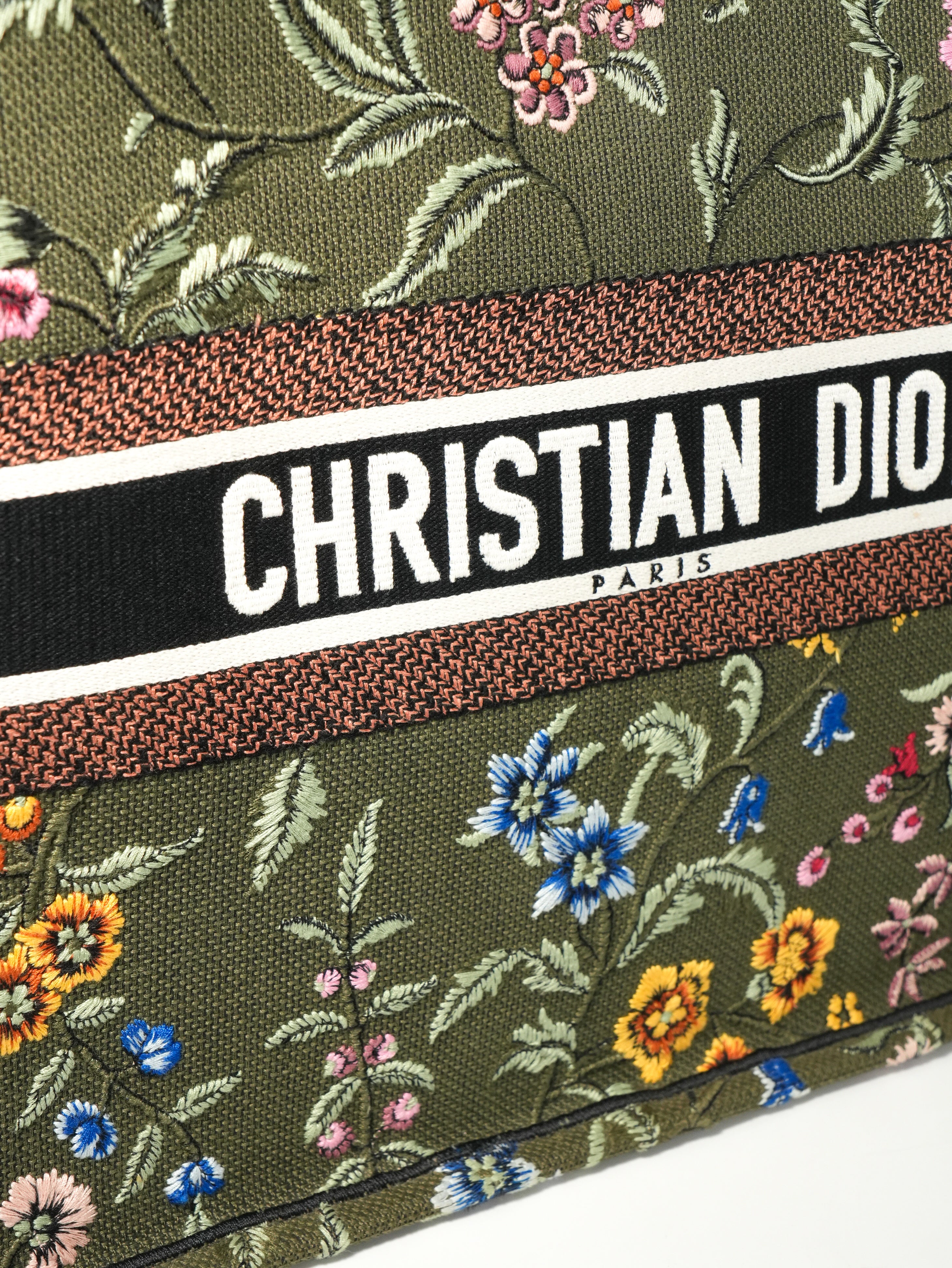 Dior Book Tote Large Floreale