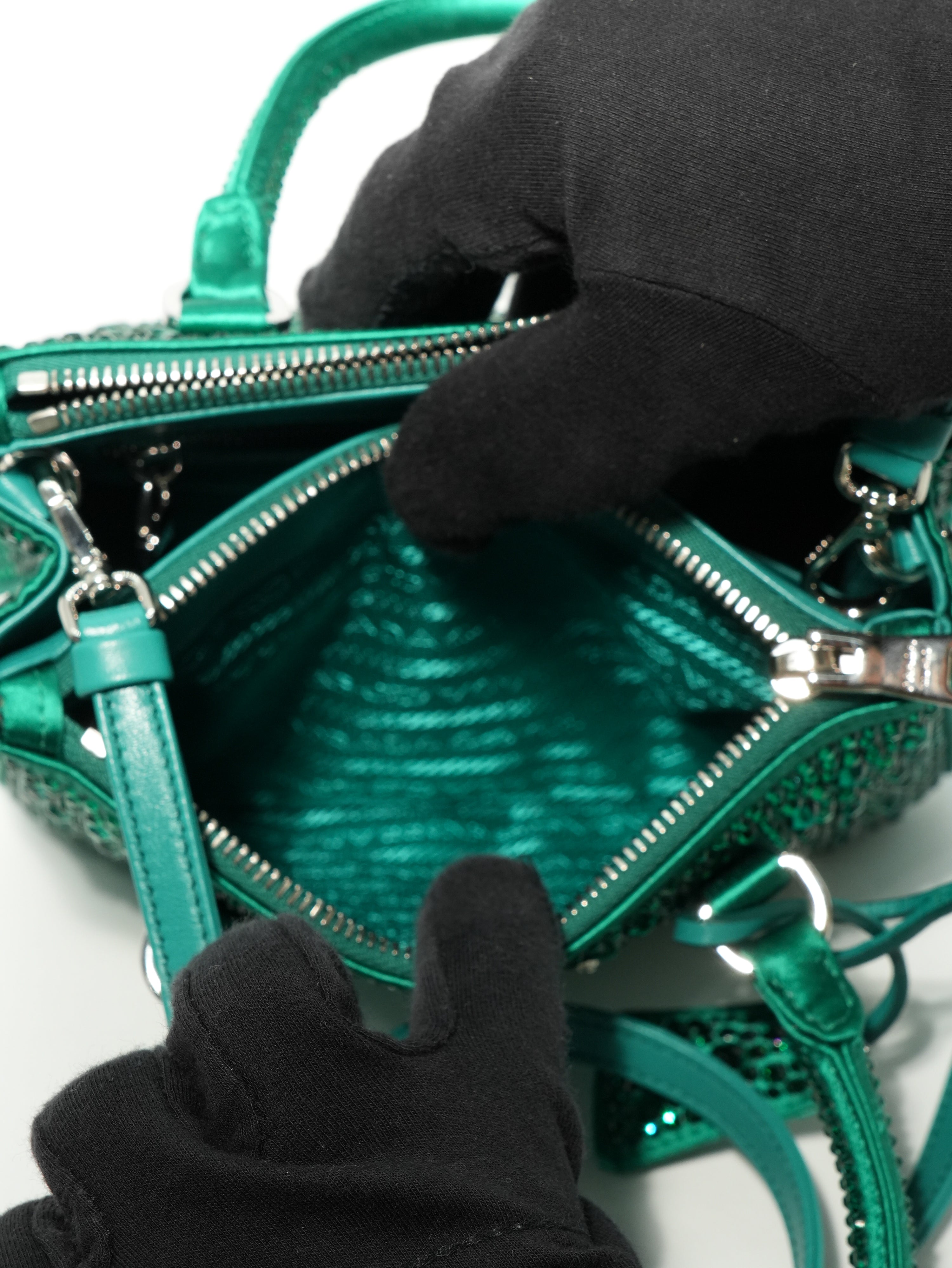 Prada Mini Galleria Crystal