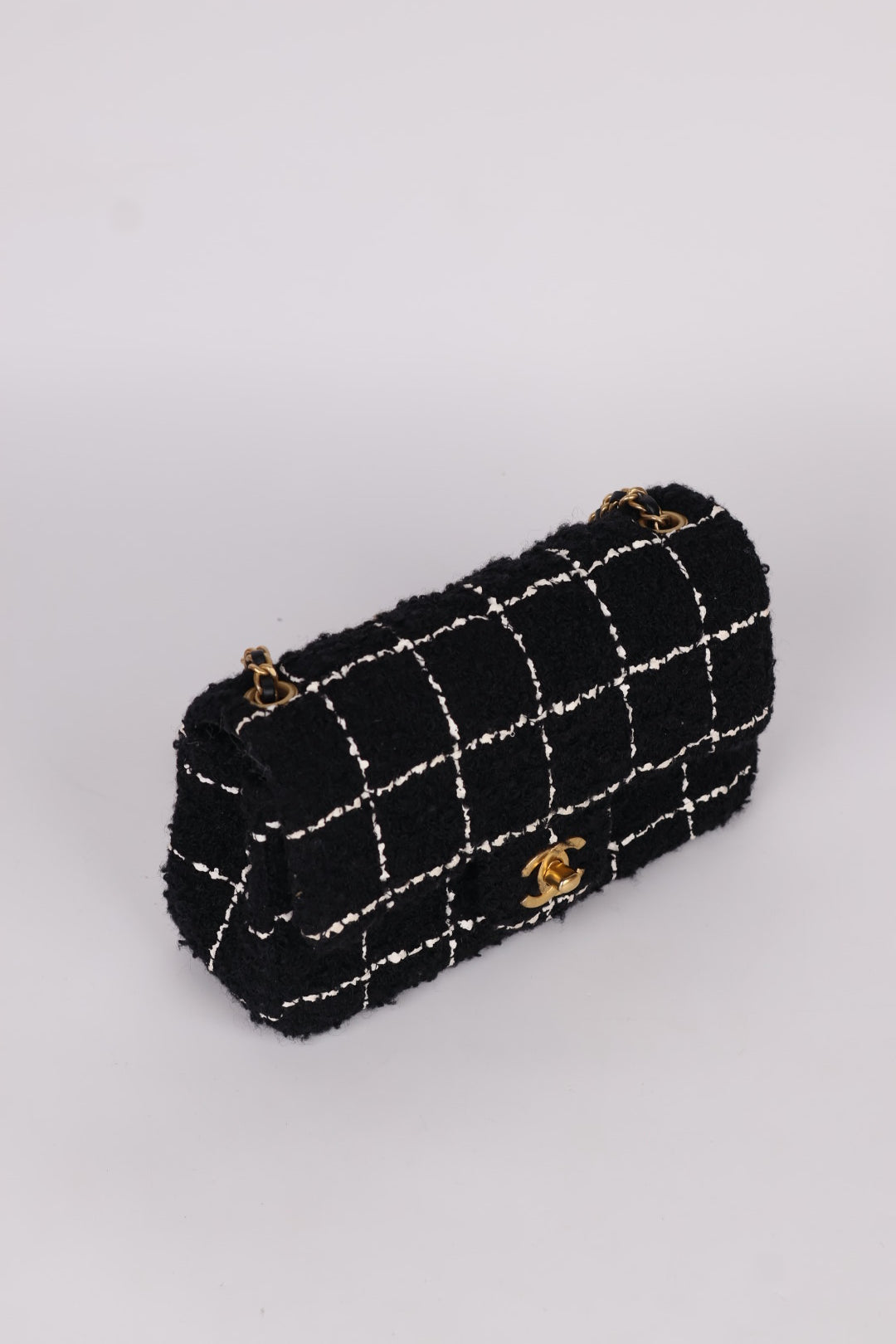 Chanel Mini Rectangular Tweed Sfera
