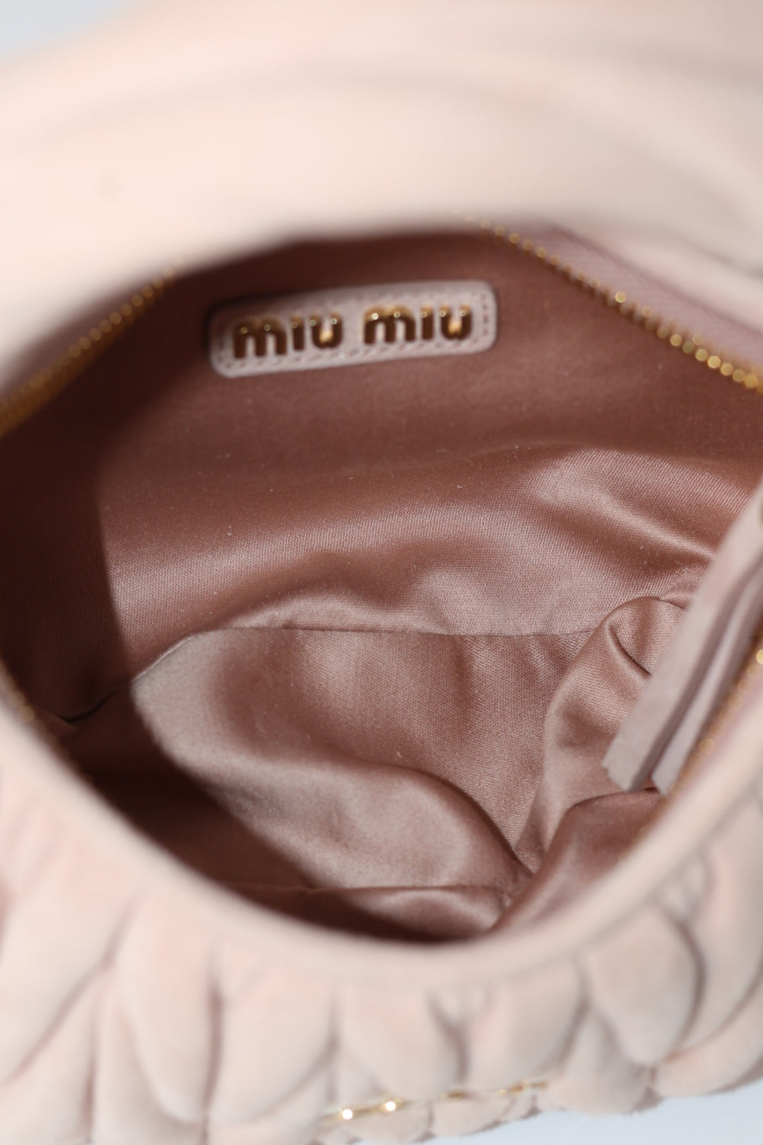 Miu Miu Hobo Wander Suede