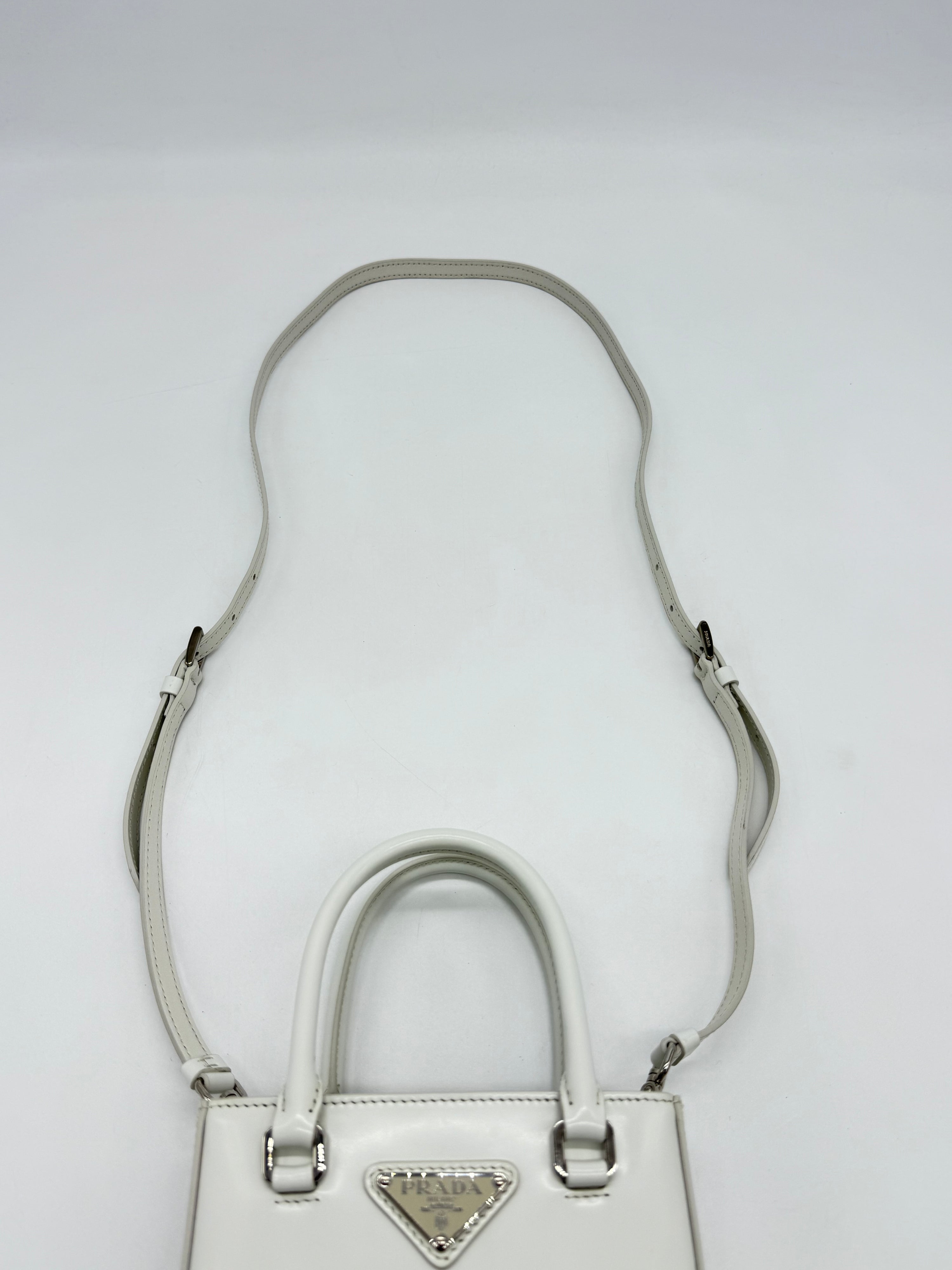 Prada Mini Tote Bag Spazzolata