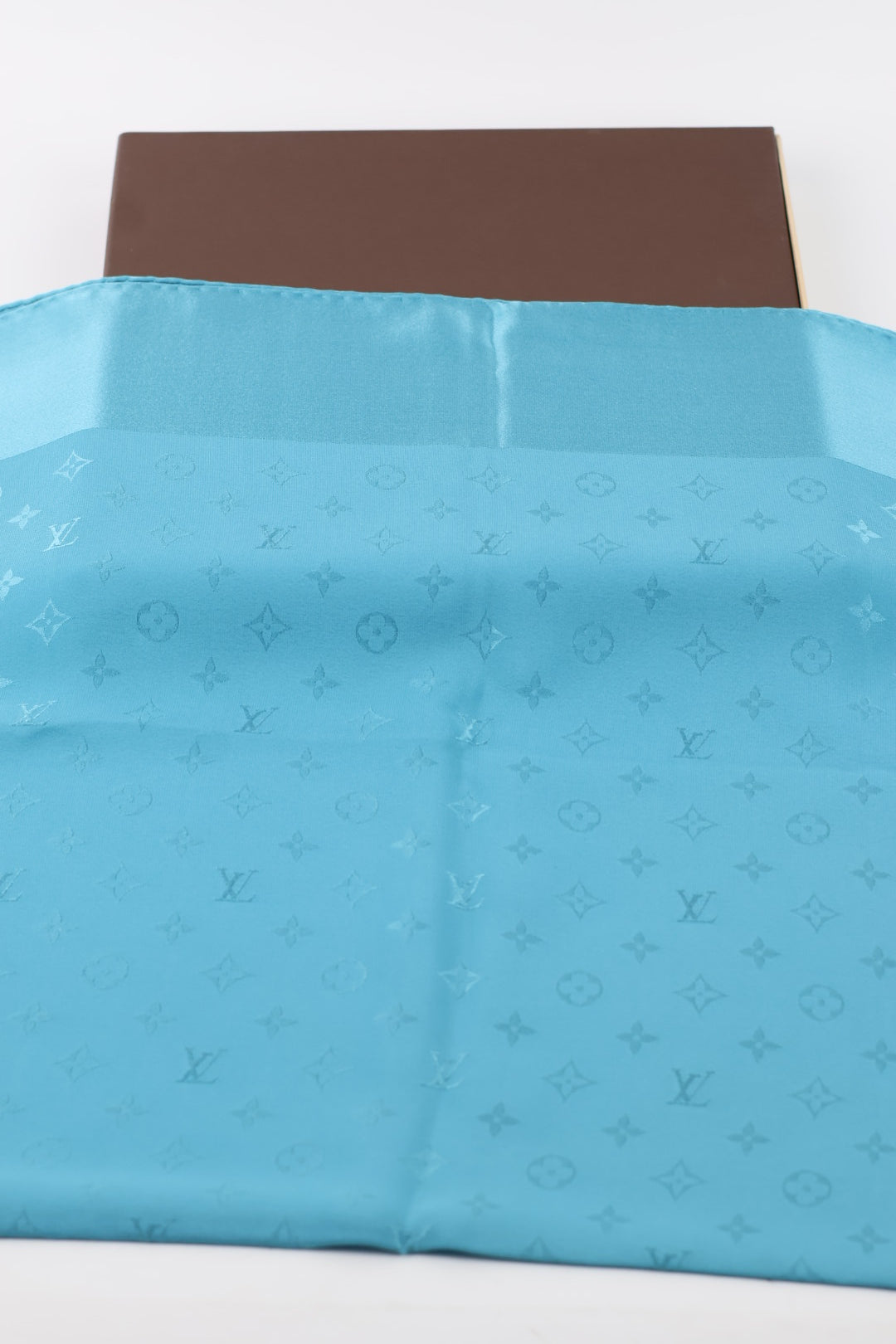 Louis Vuitton Foulard Turchese in Monogram