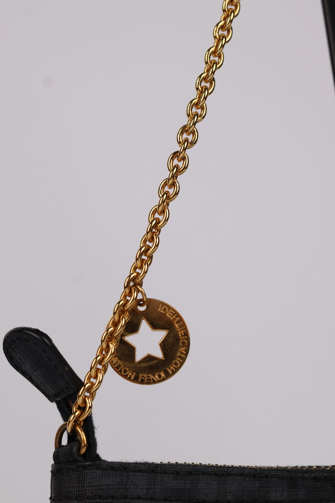 Fendi Pochette Chain FF Zucchino