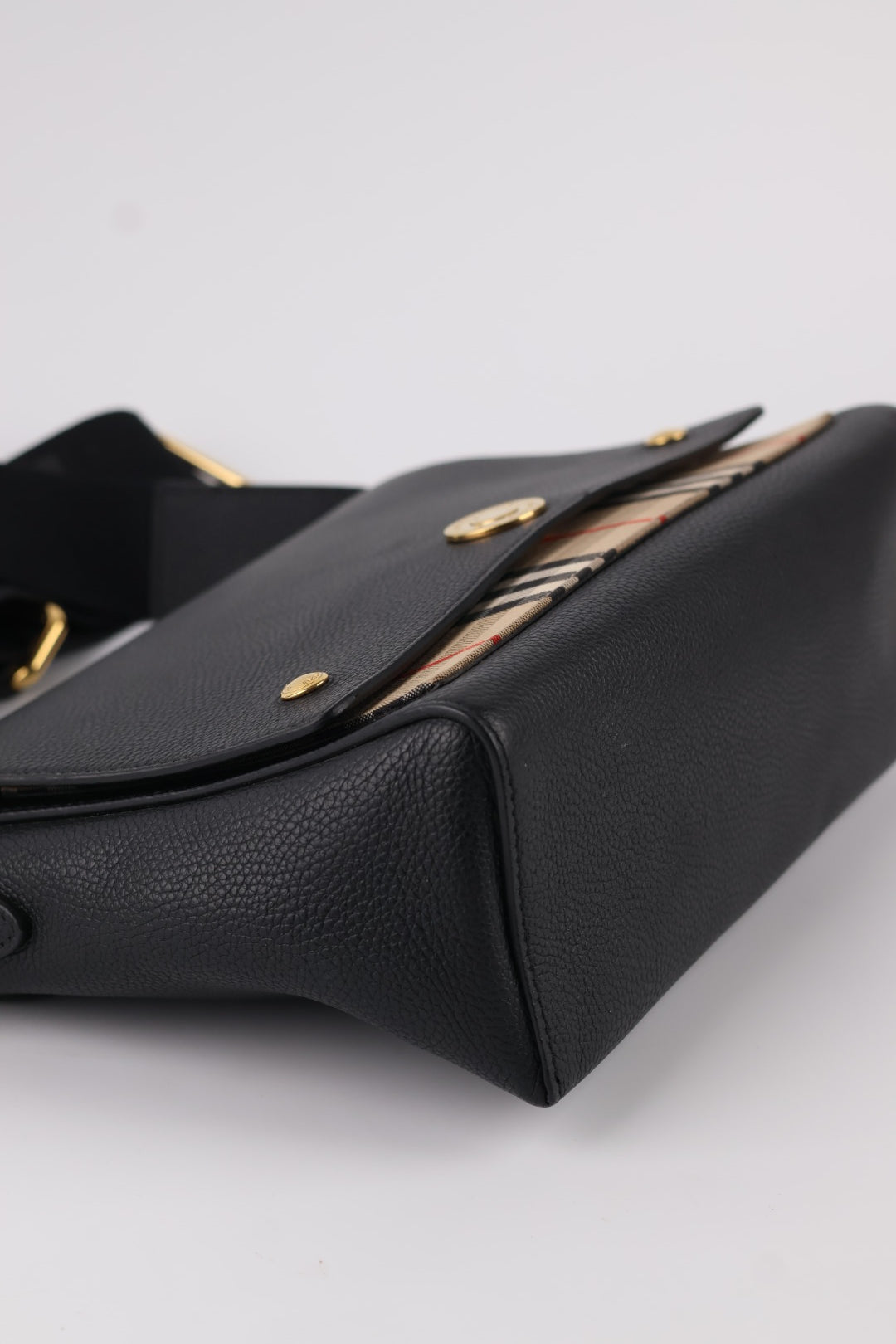 Burberry Note in Pelle Check