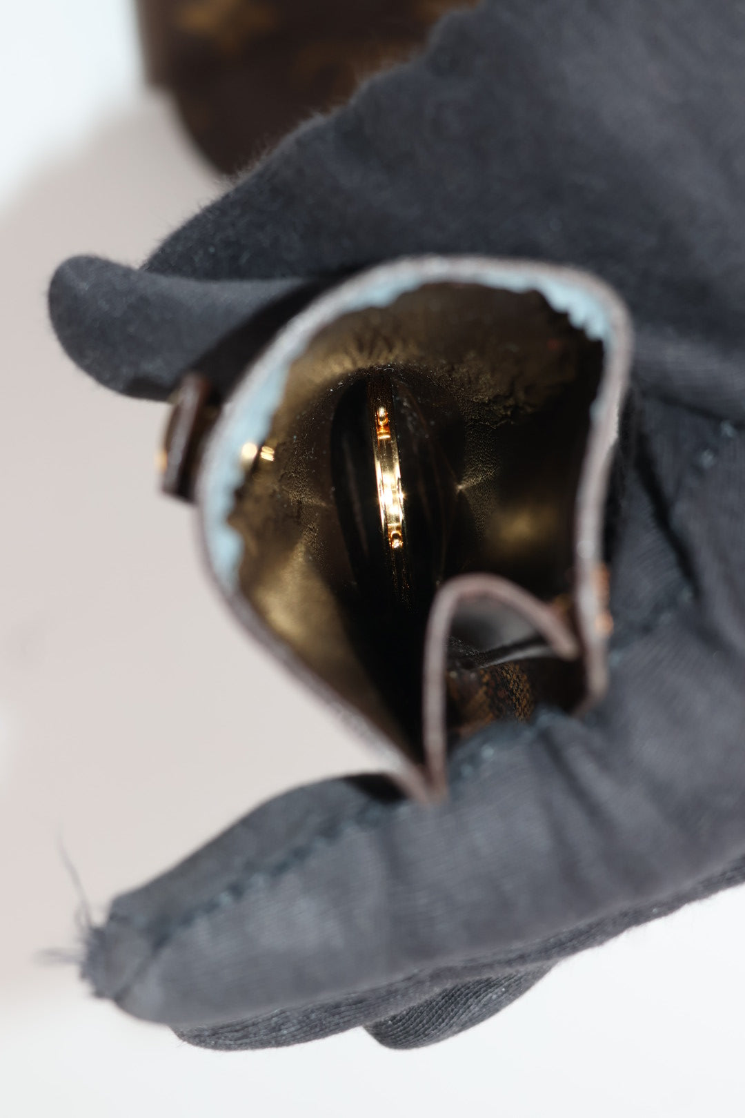 Louis Vuitton Portachiavi Damier Ébène