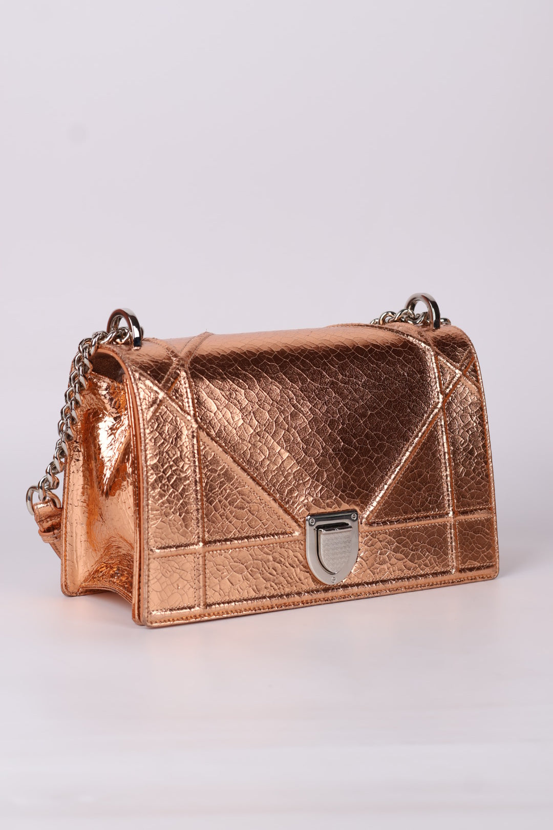 Dior Diorama in Pelle Rose Gold