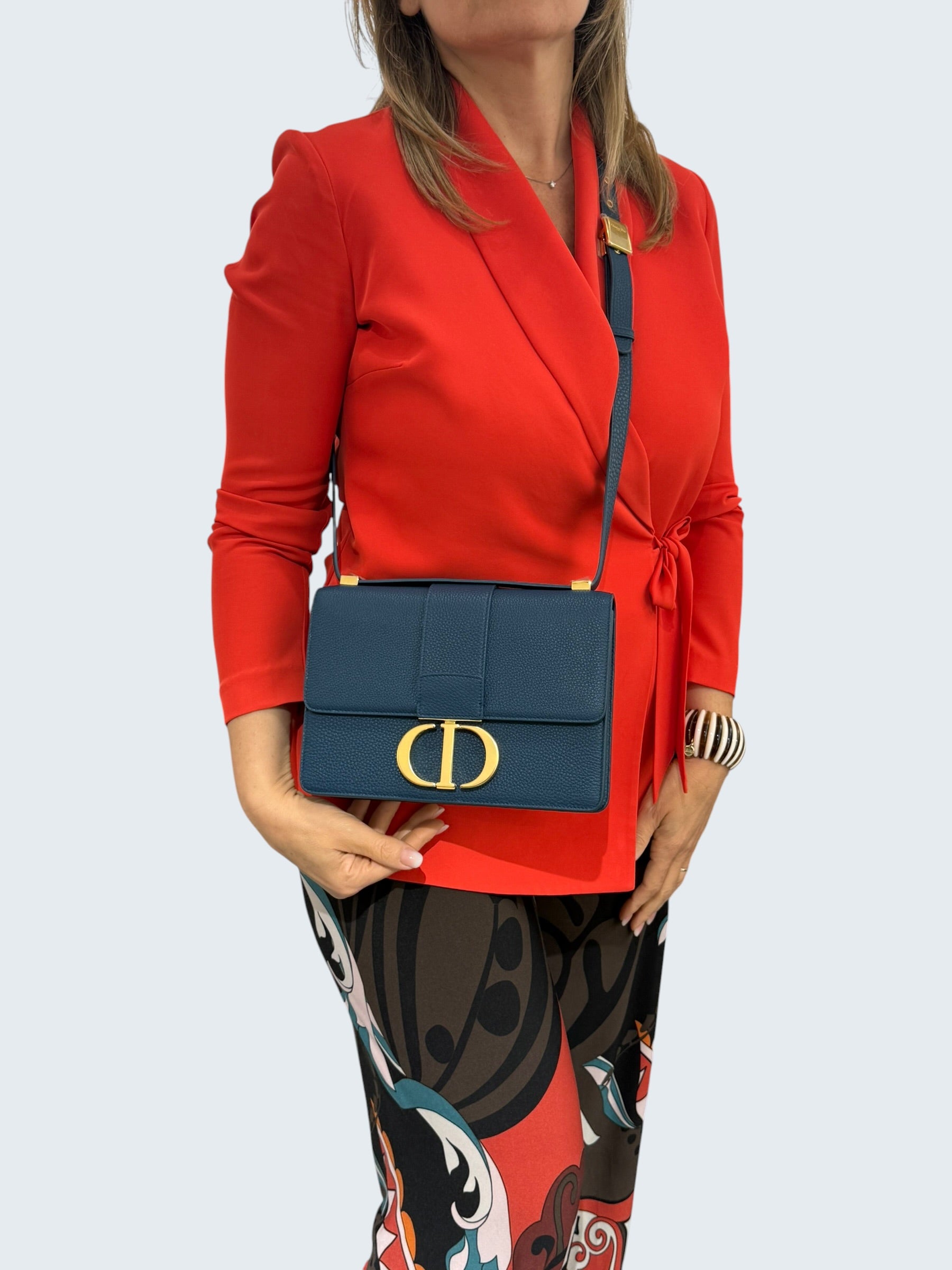 Dior Montaigne in Pelle Martellata
