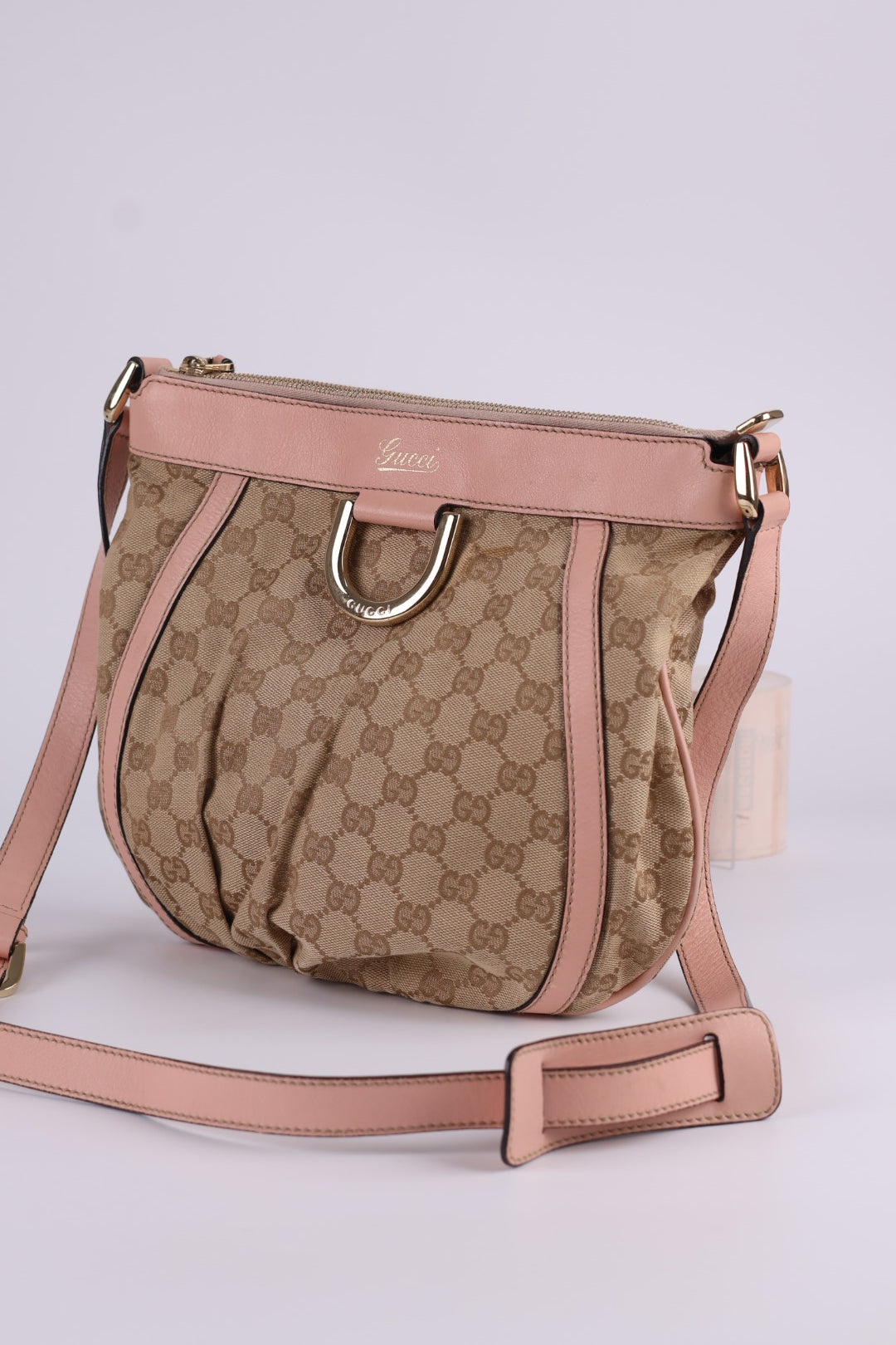 Gucci Tracolla D Ring GG Wave