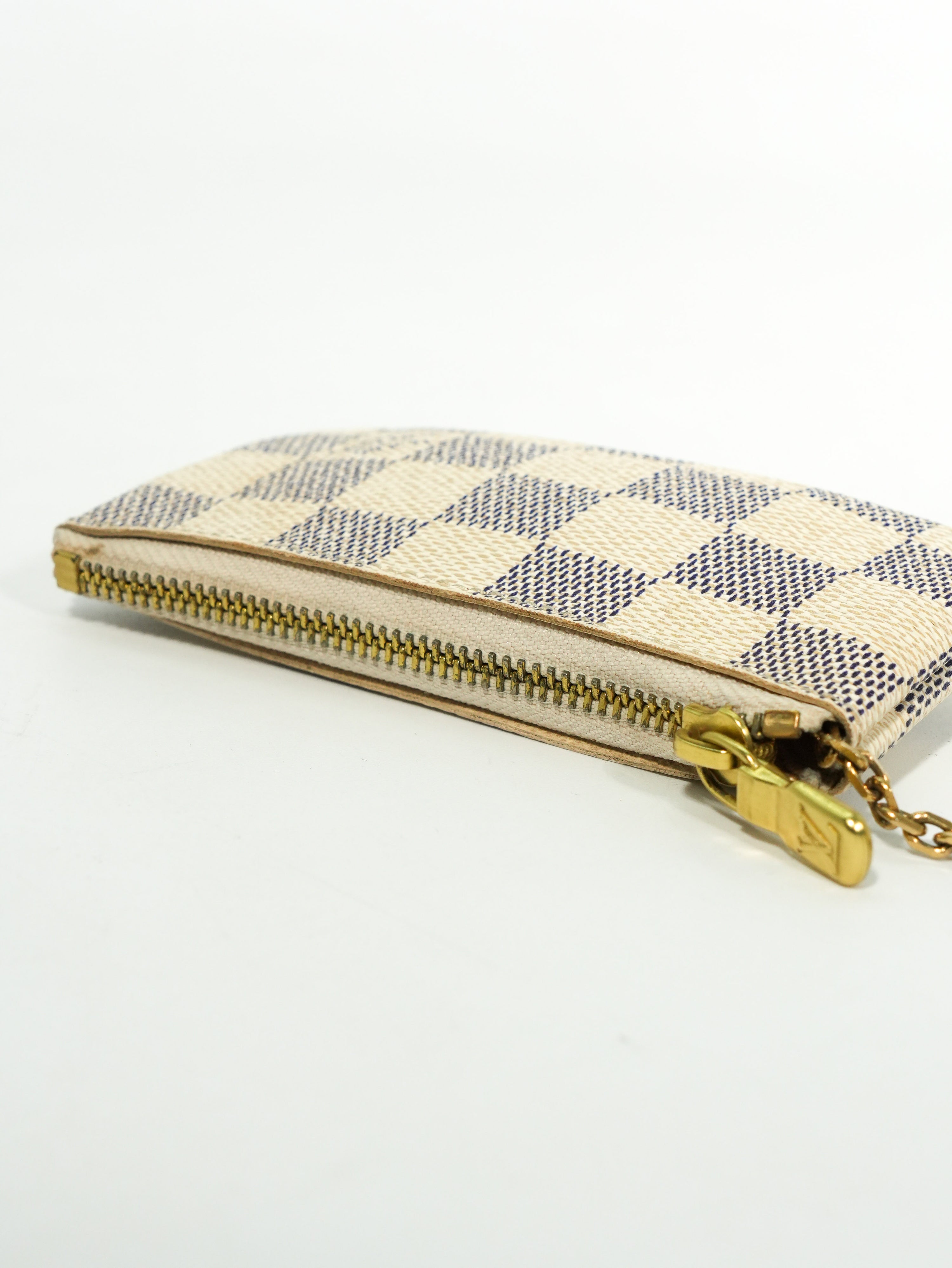 Louis Vuitton Key Pouch Damier Azur