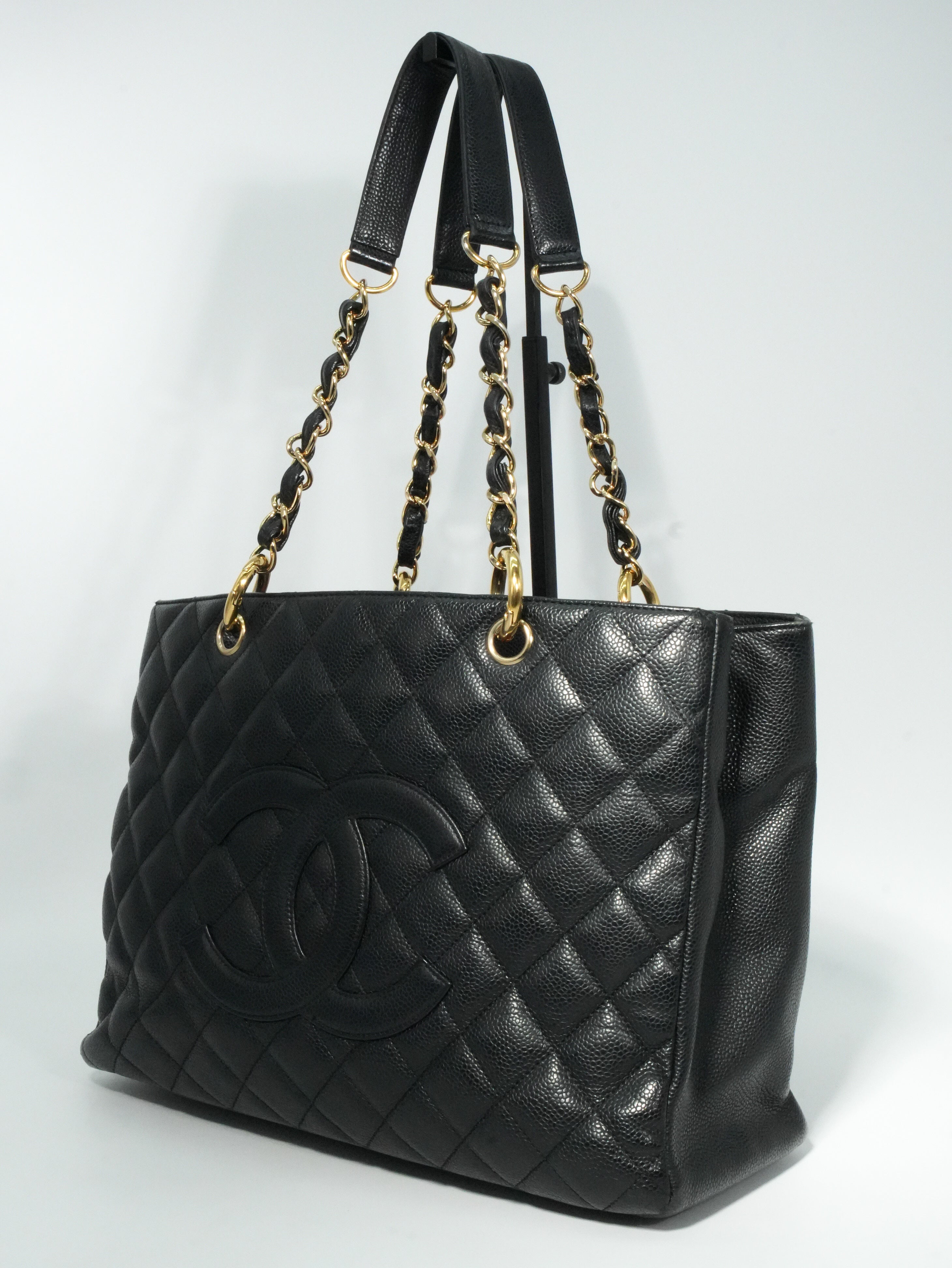 Chanel GST Caviar Nero