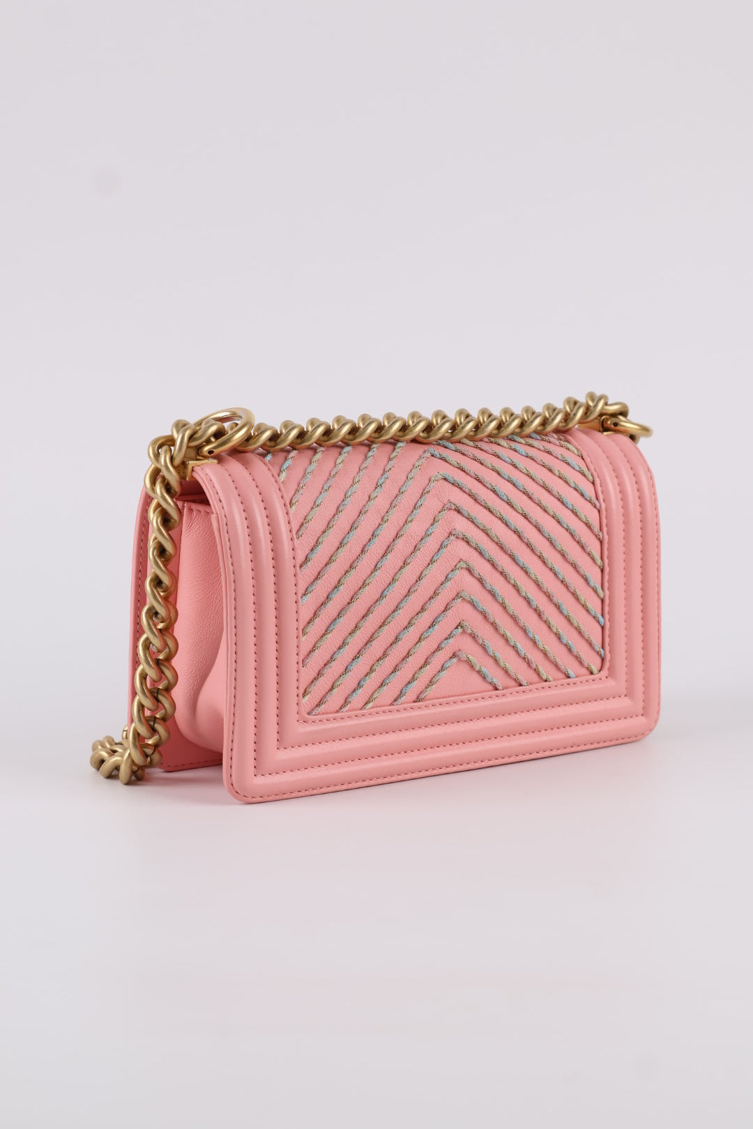 Chanel Boy Small in Pelle