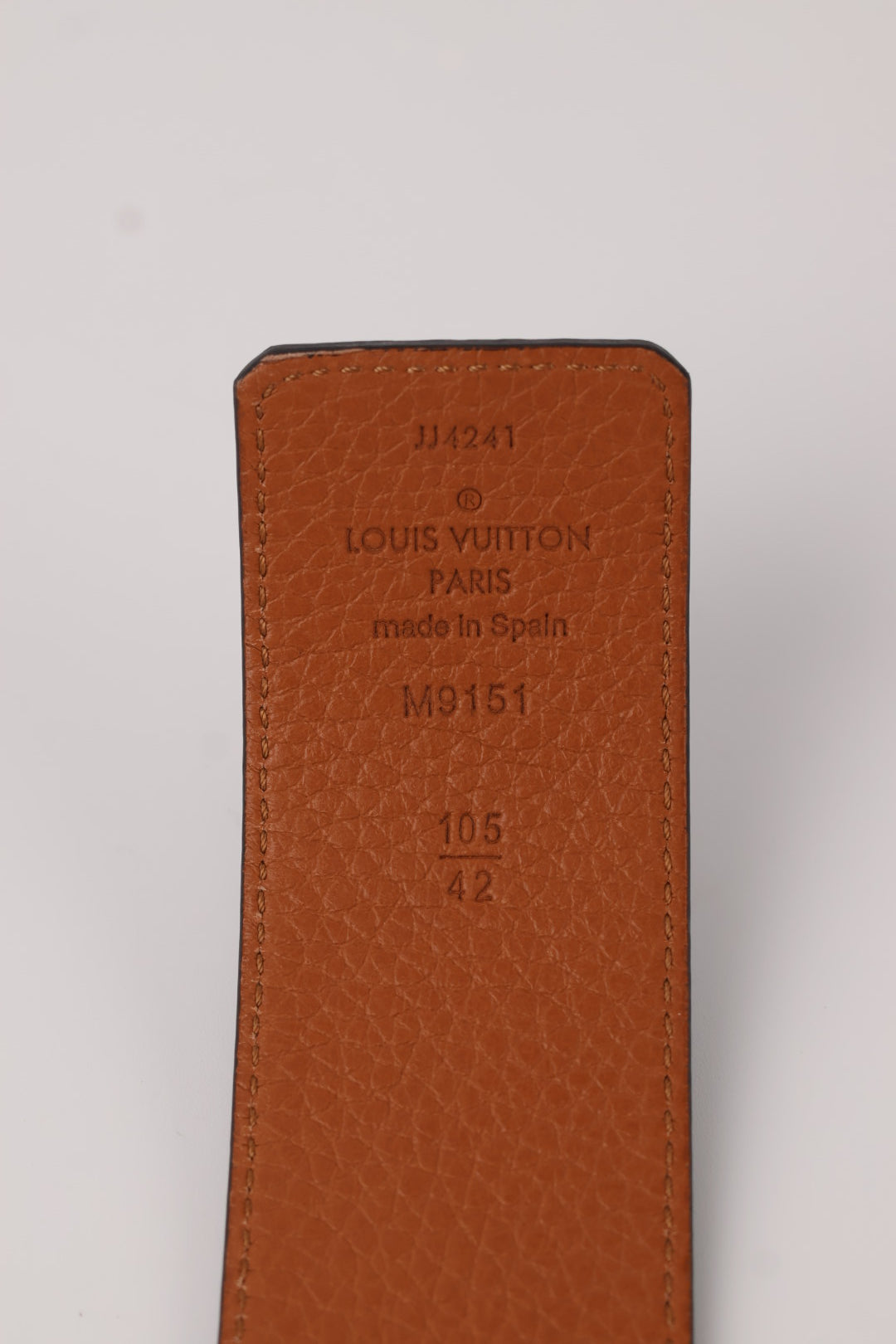 Louis Vuitton Cintura Initiales Taurillon Reversibile