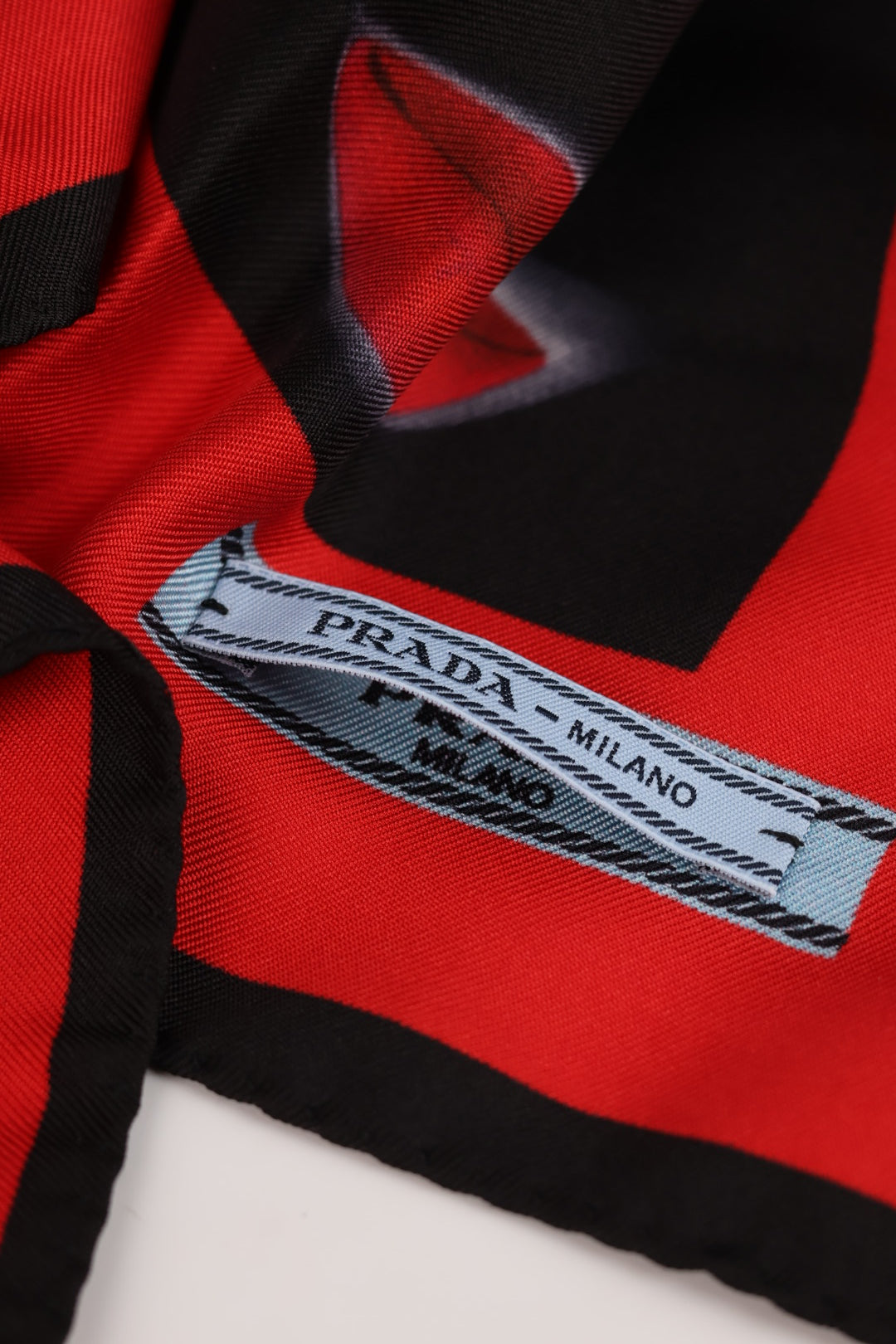 Prada Foulard Black Lips