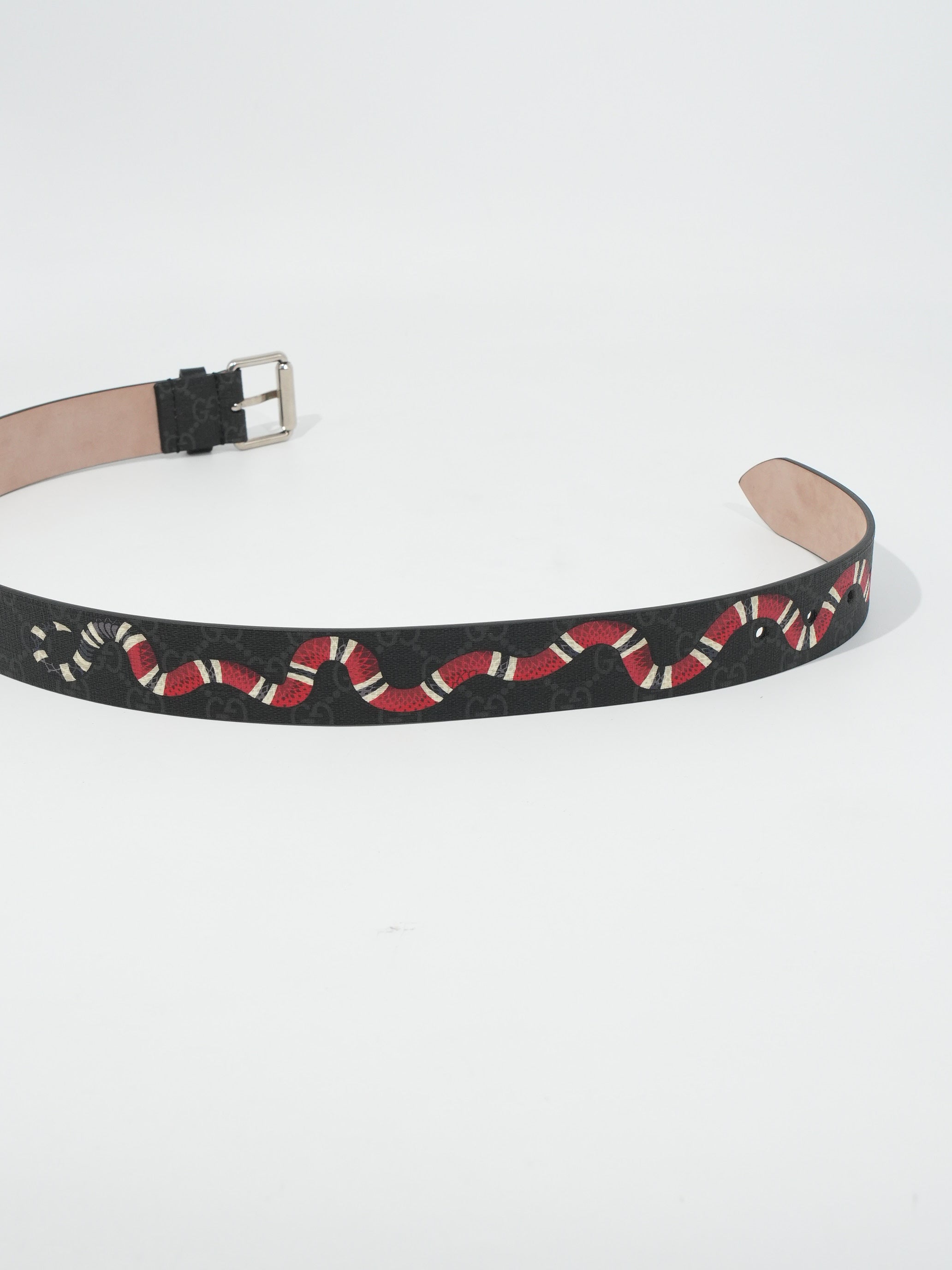 Gucci Cintura Kingsnake GG Supreme