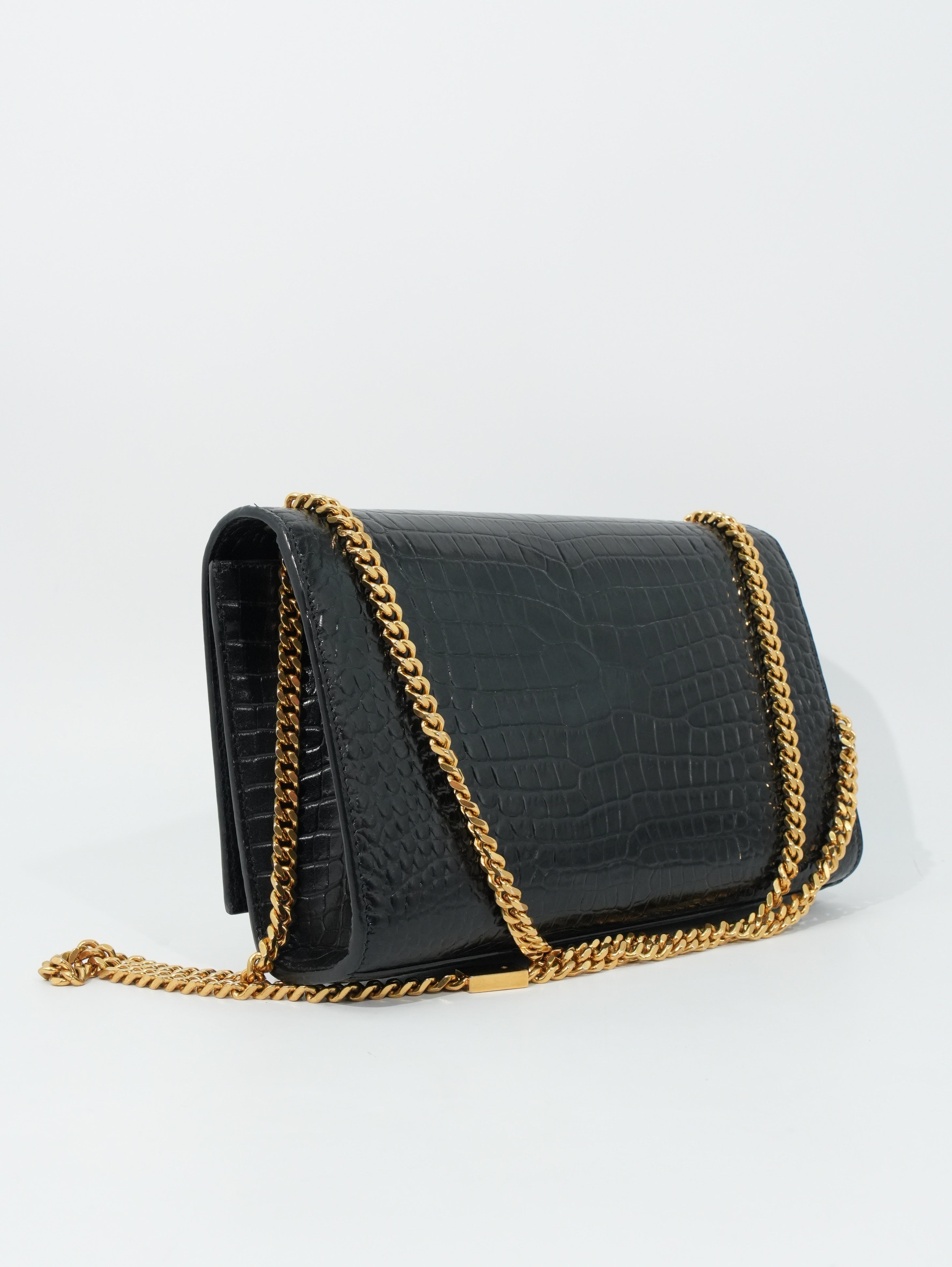 Saint Laurent Kate Media Cocco