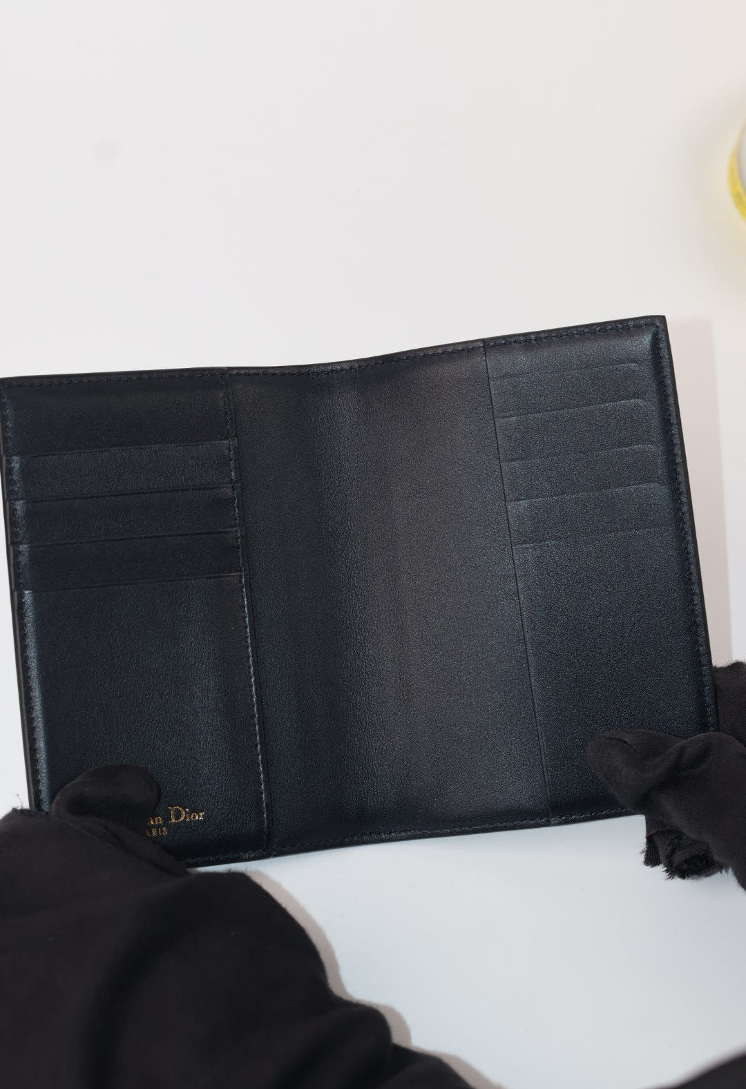 Dior Porta passaporto Jacquard Oblique
