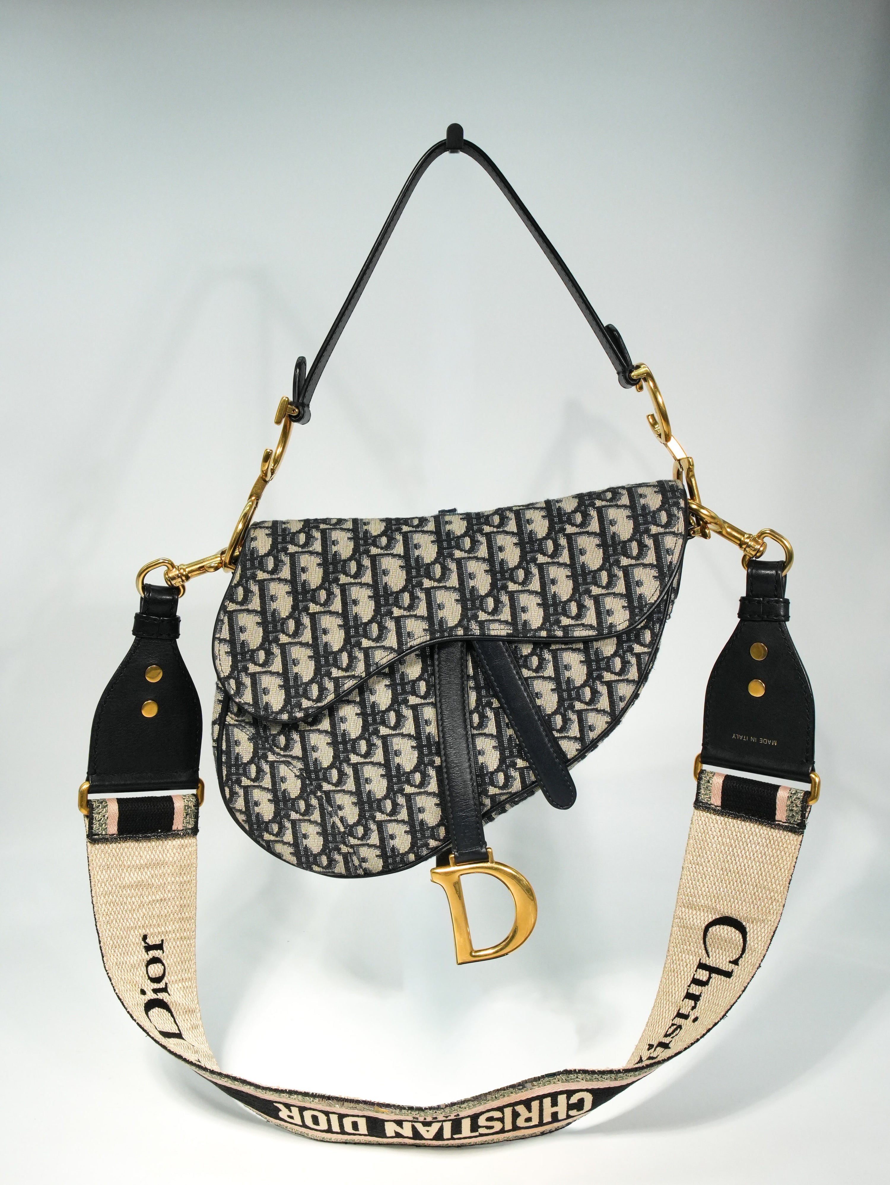 Dior Saddle Jacquard Oblique