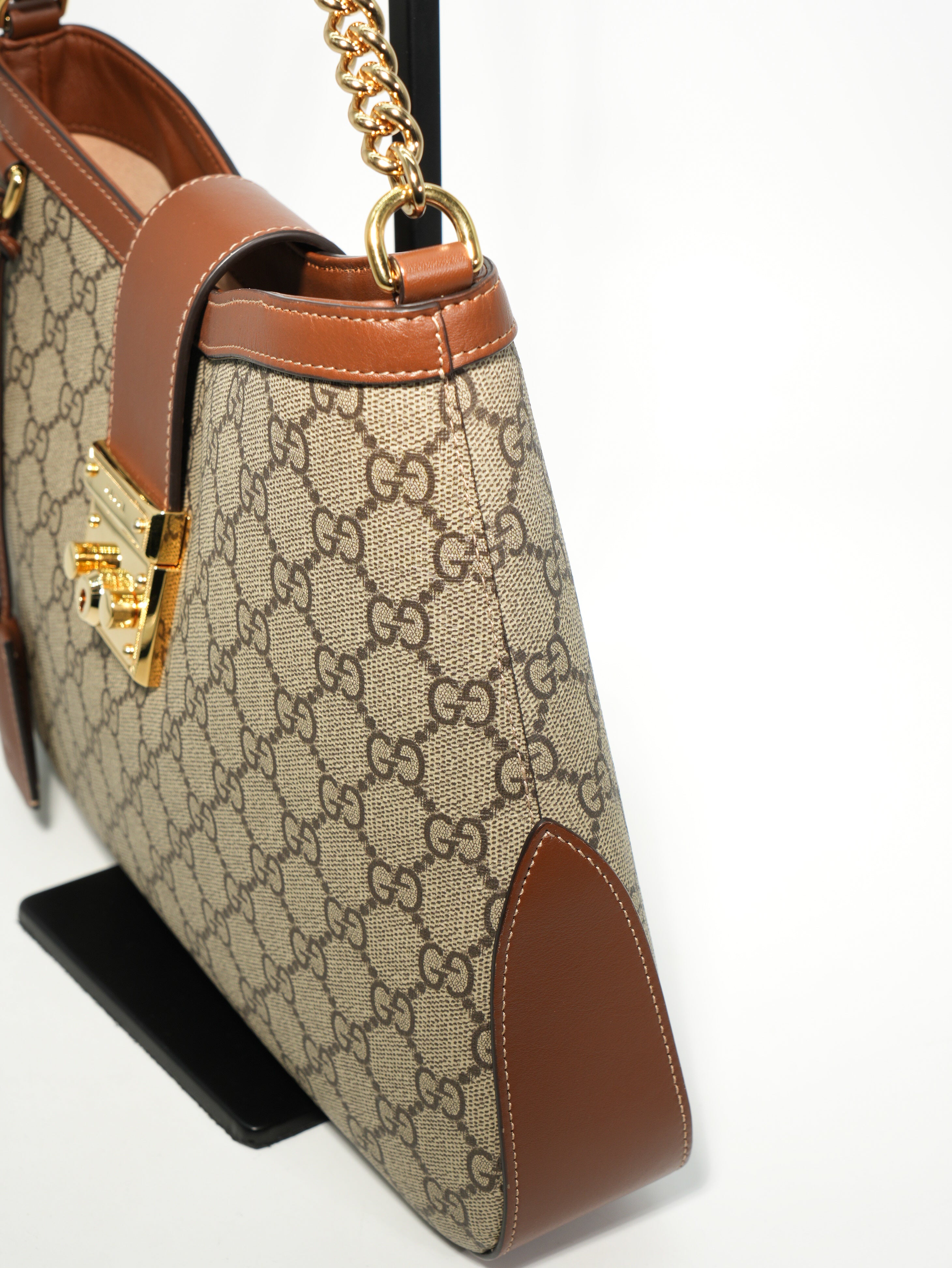 Gucci Padlock a Spalla GG Supreme