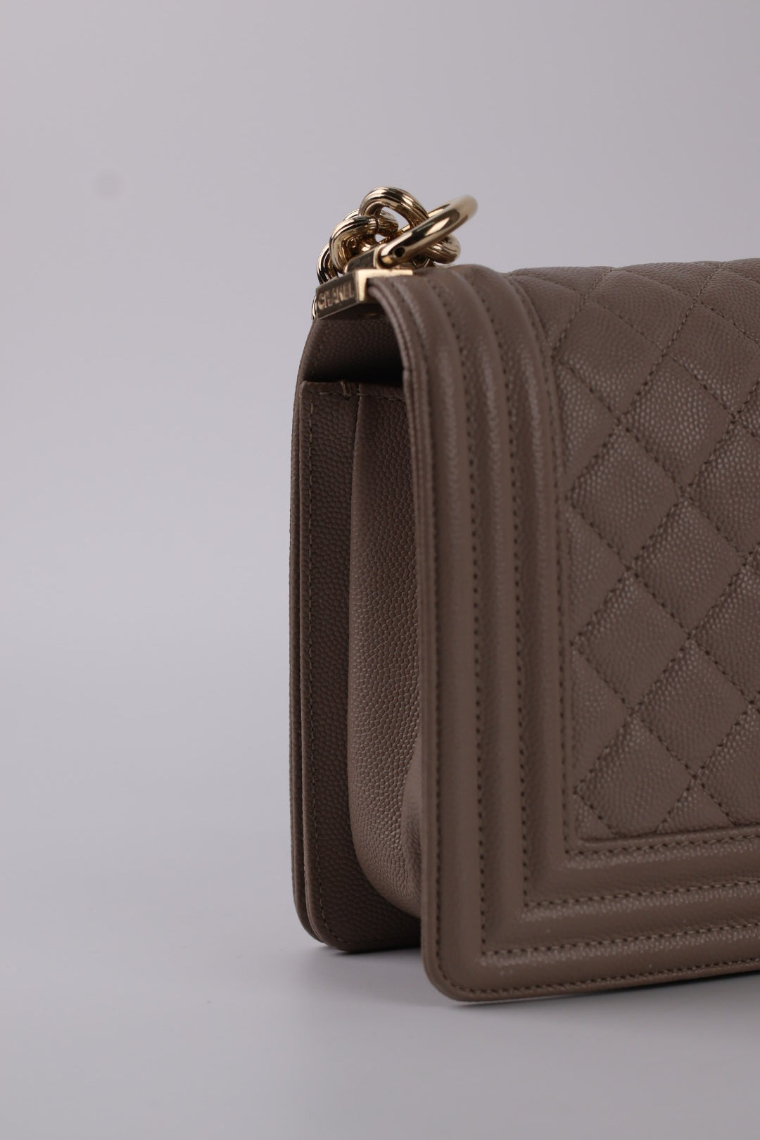 Chanel Boy Media Caviar