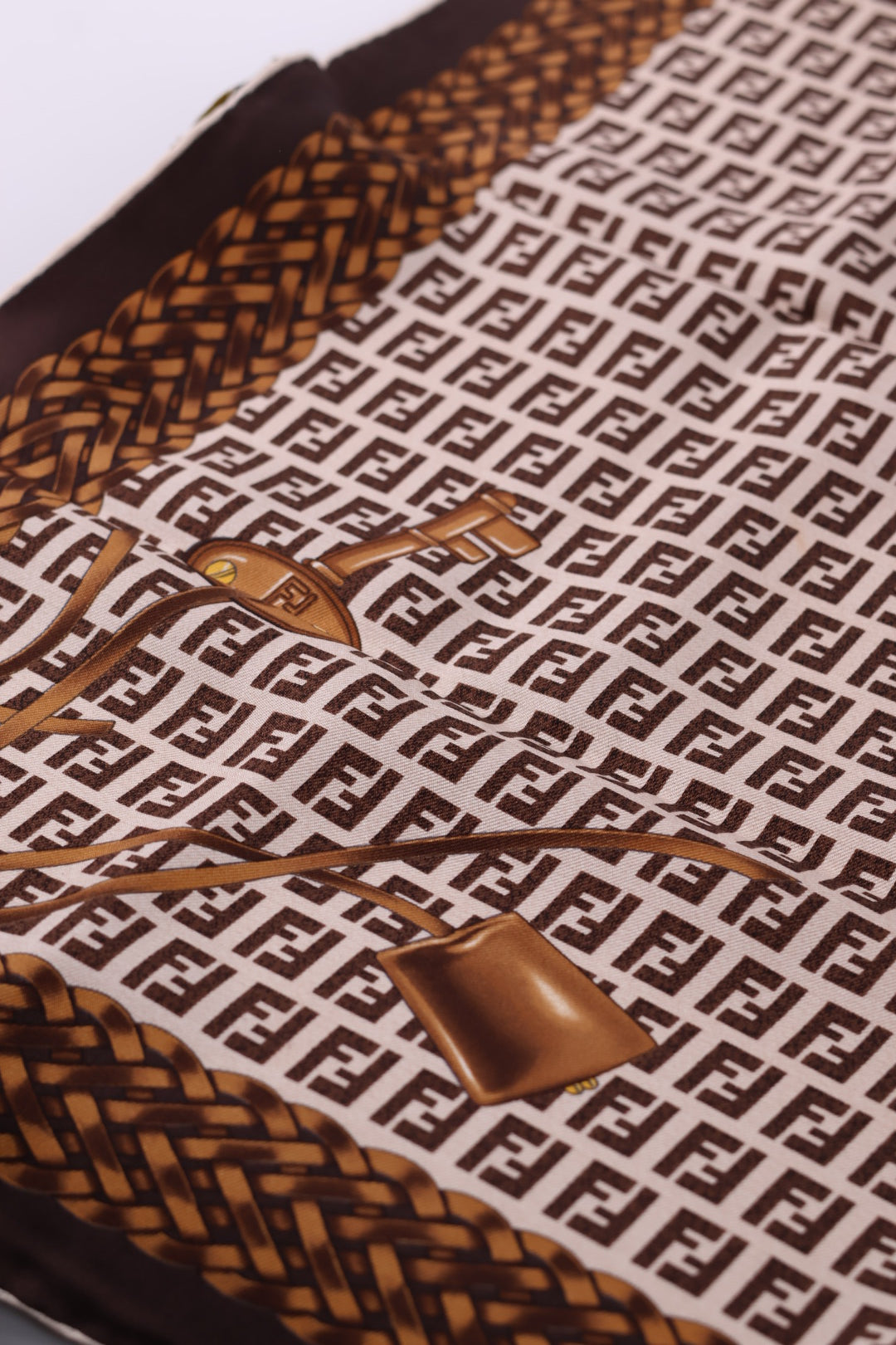 Fendi Foulard FF Logo