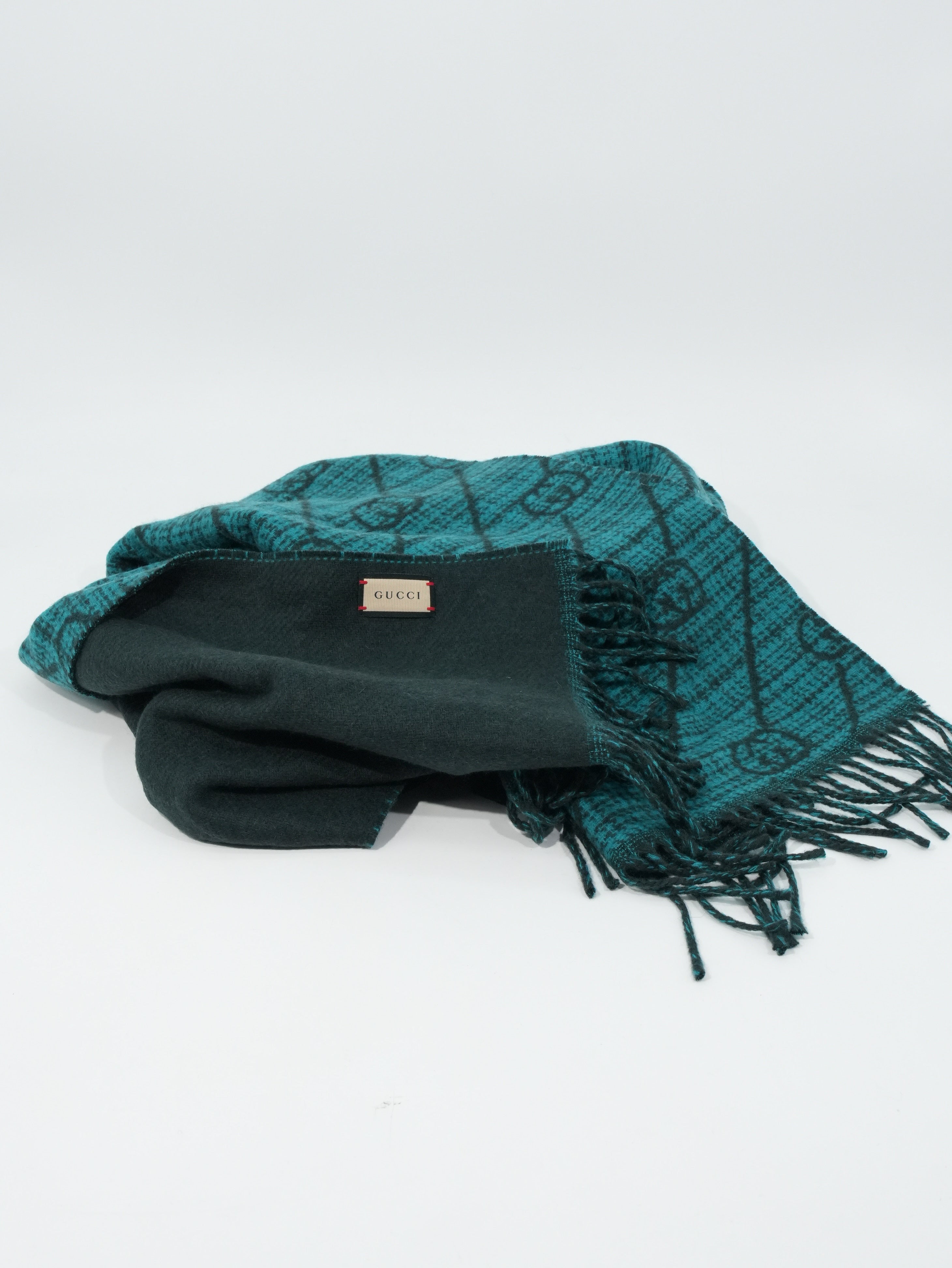 Gucci Sciarpa in Lana e Cashmere