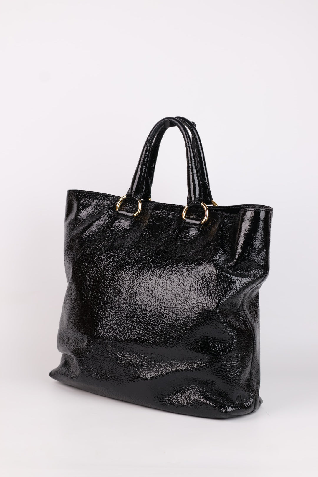 Prada Tote in Pelle Verniciata