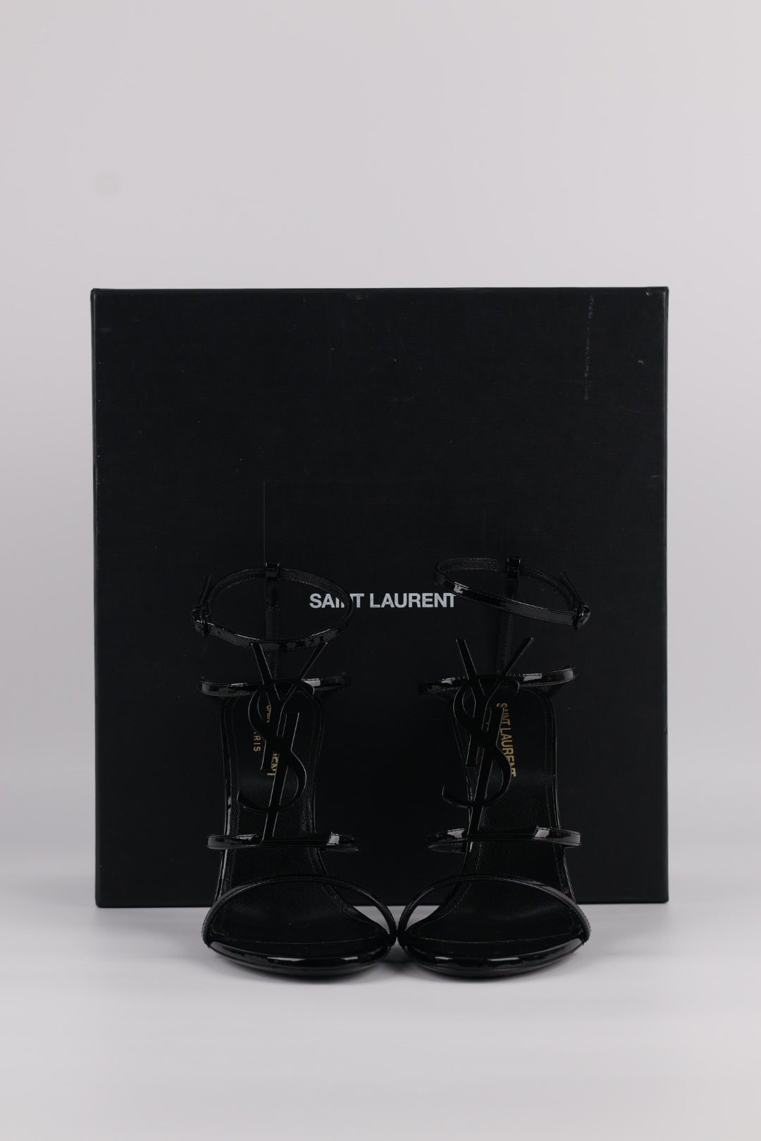 Saint Laurent Sandali Cassandra Vernis