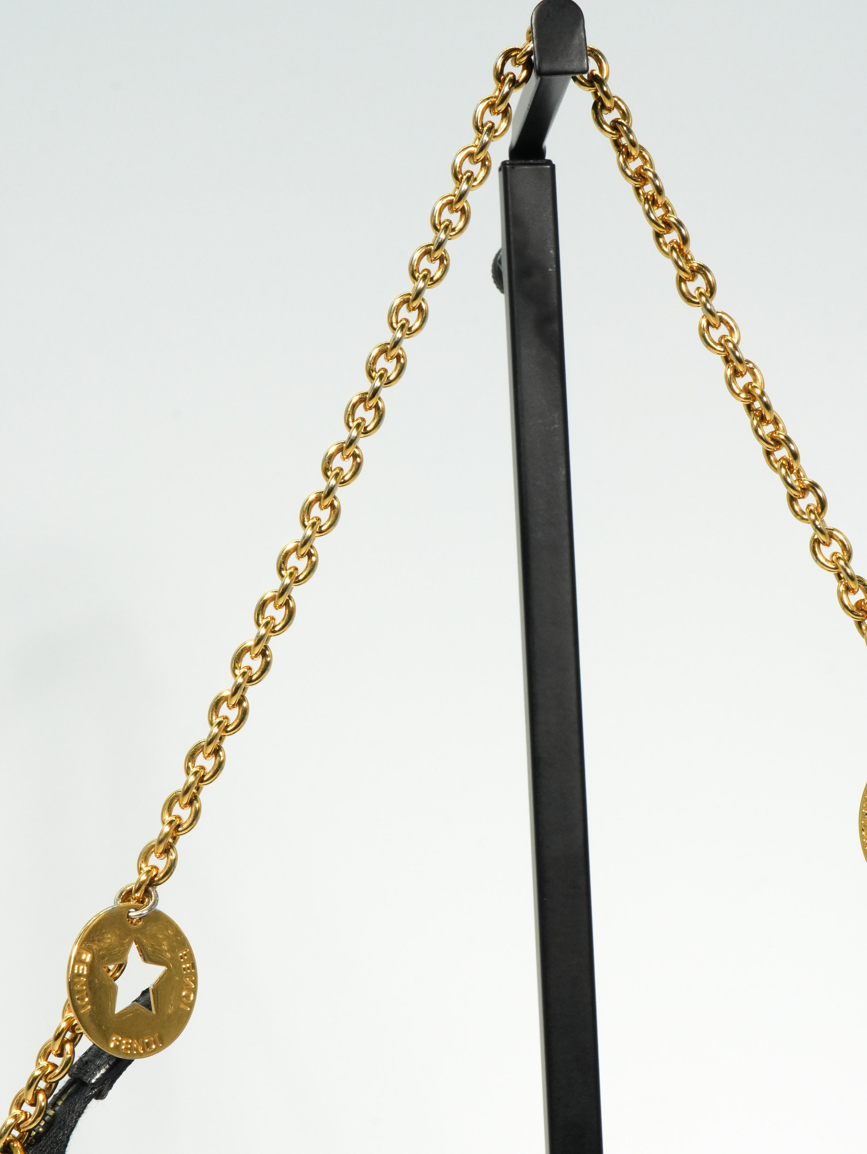 Fendi Pochette Chain FF Logo