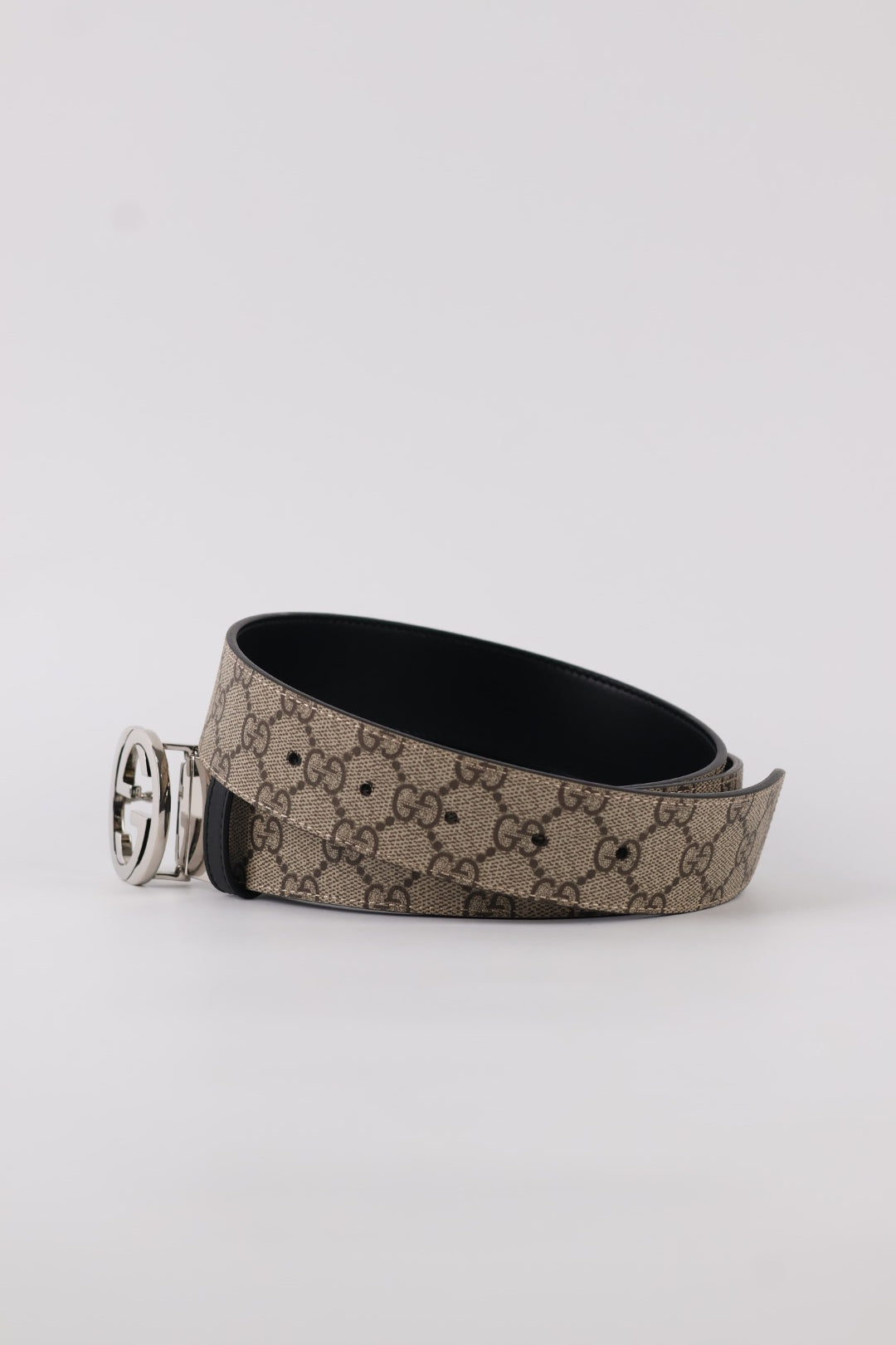 Gucci Cintura Interlocking GG Supreme
