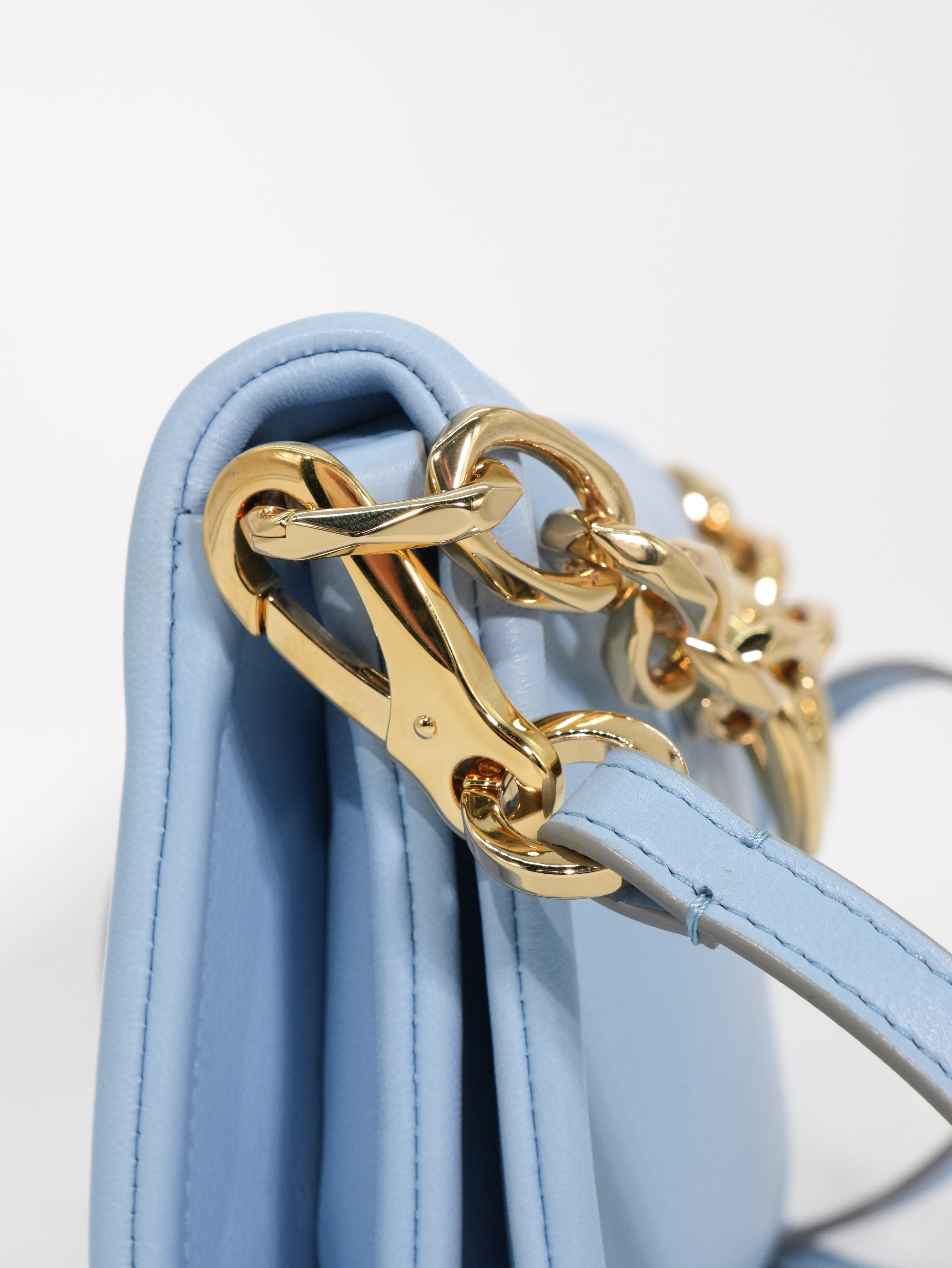Valentino Pochette V Logo Chain