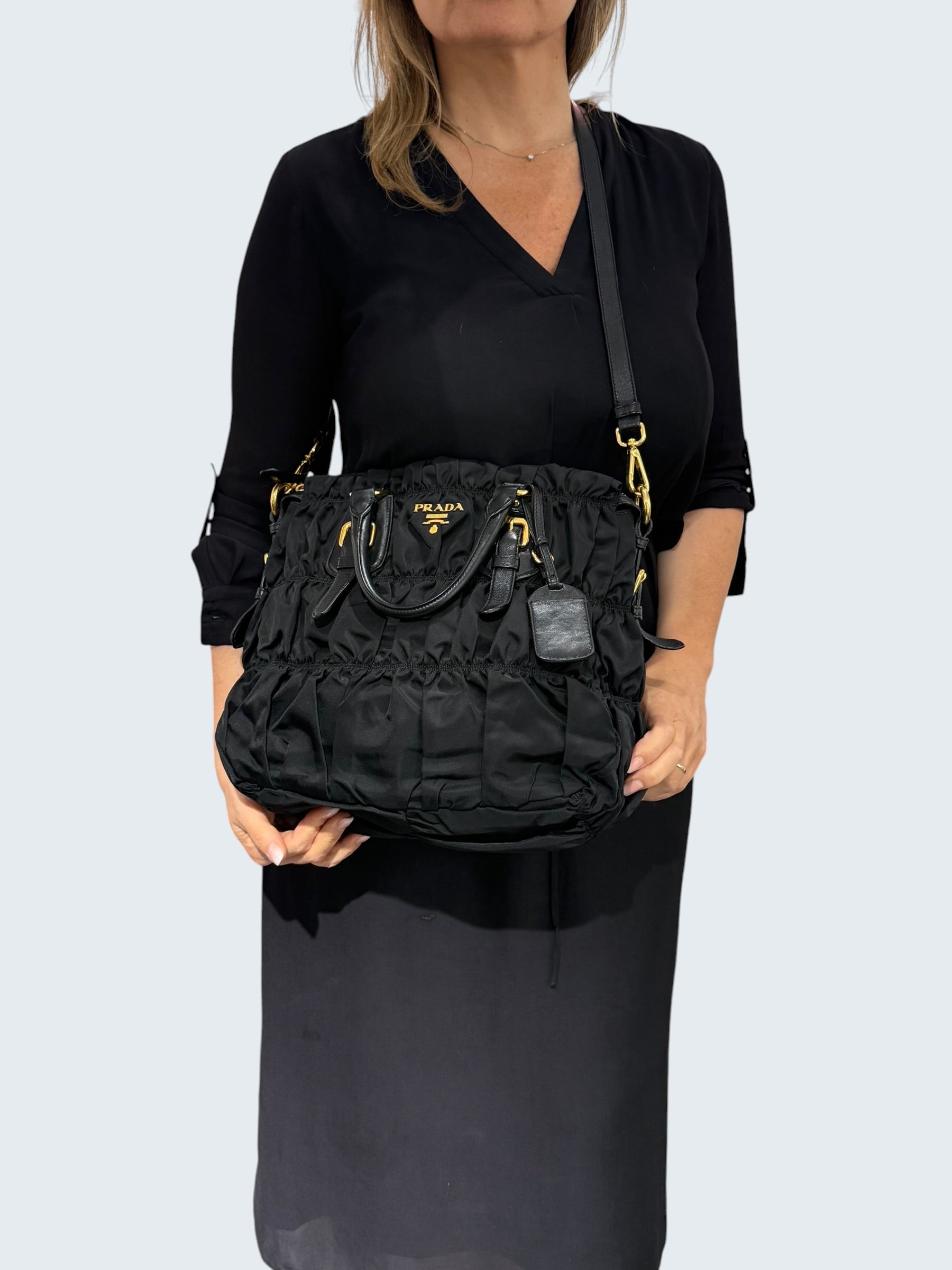 Prada Tote Gaufré Nylon