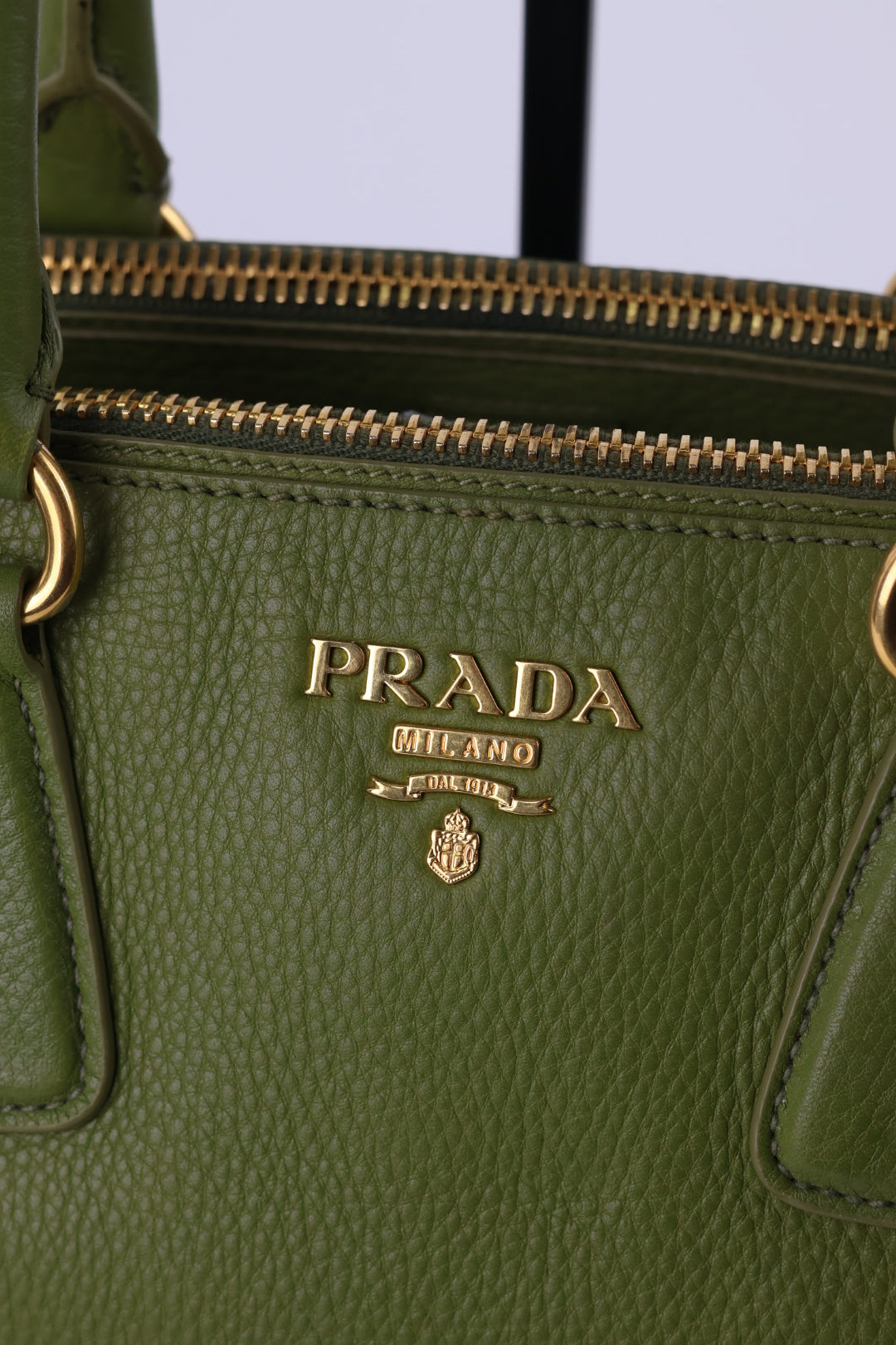 Prada Tote in Pelle Verde