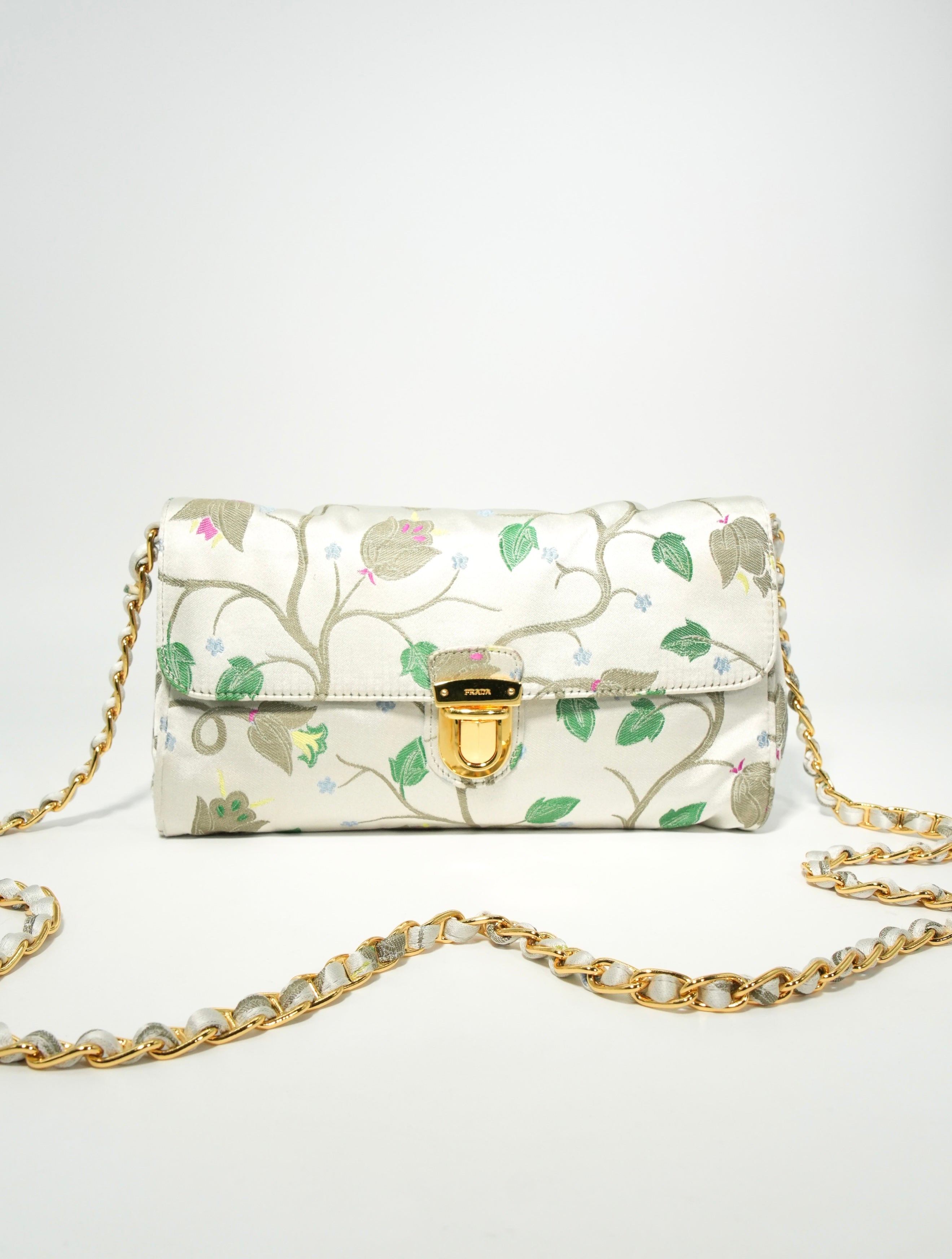 Prada Jacquard Bag Floreale