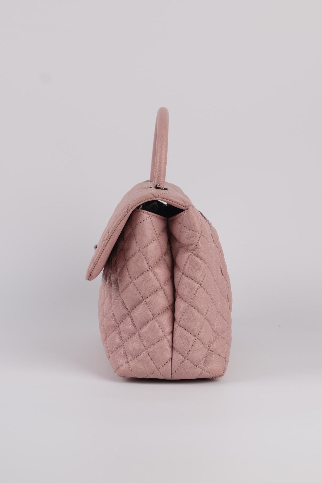 Chanel Coco Handle Media Caviar