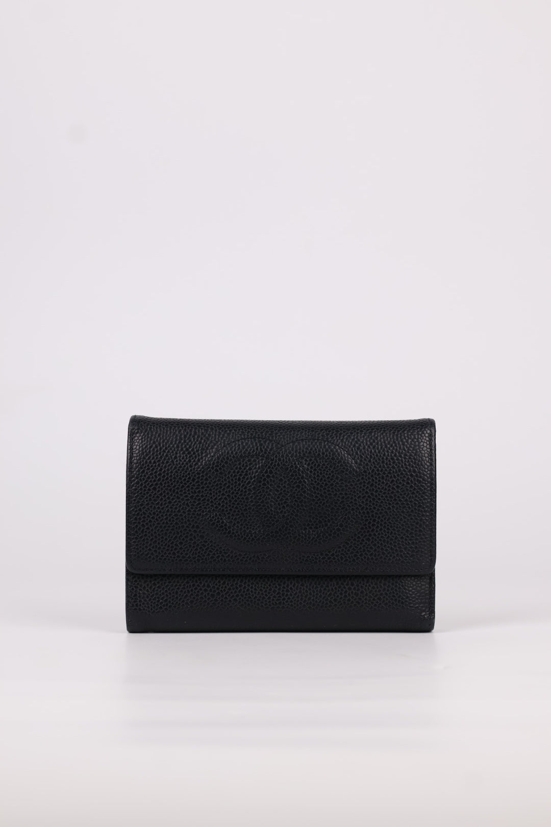 Chanel Portafoglio compatto Caviar