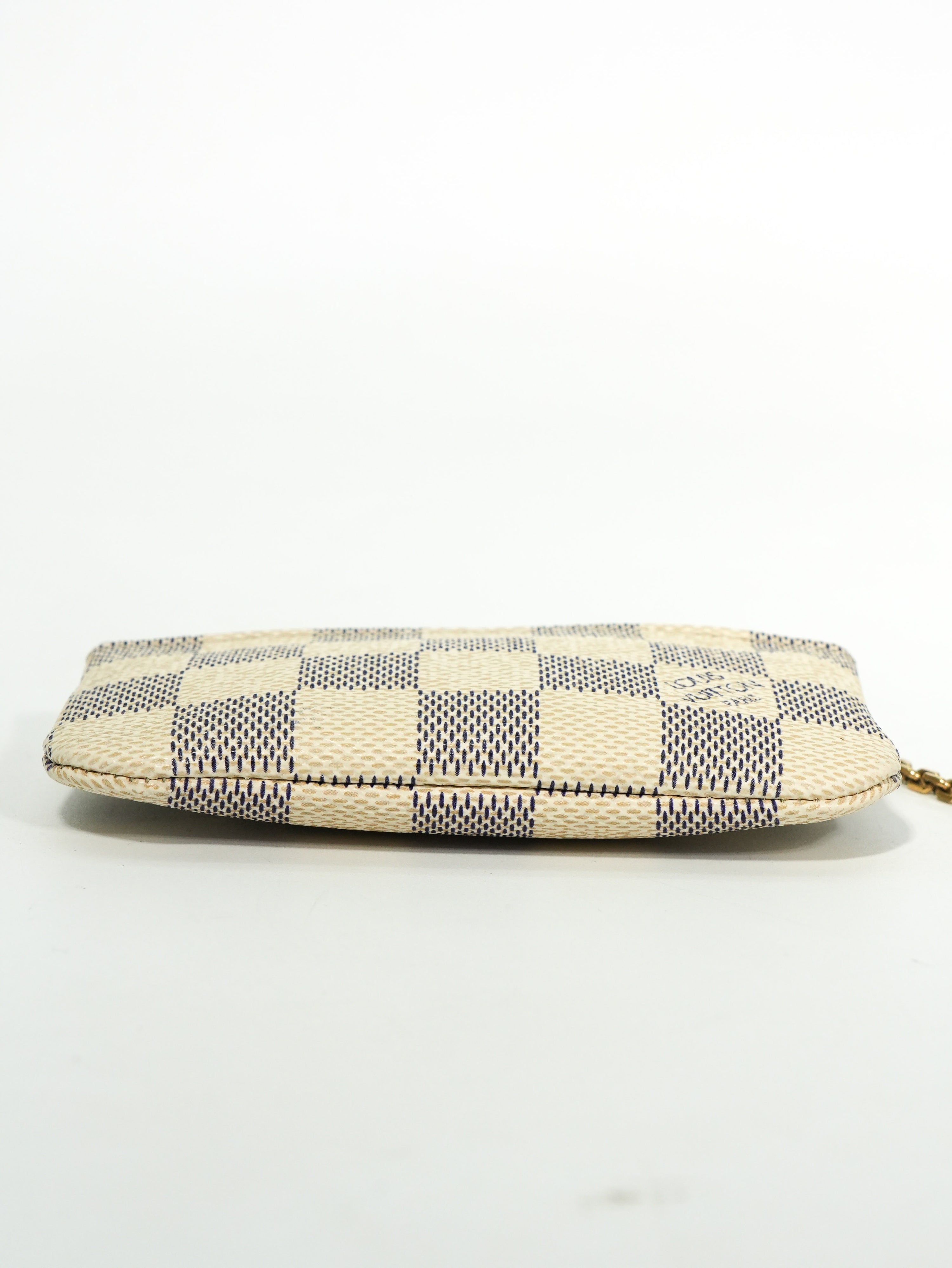 Louis Vuitton Key Pouch Damier Azur