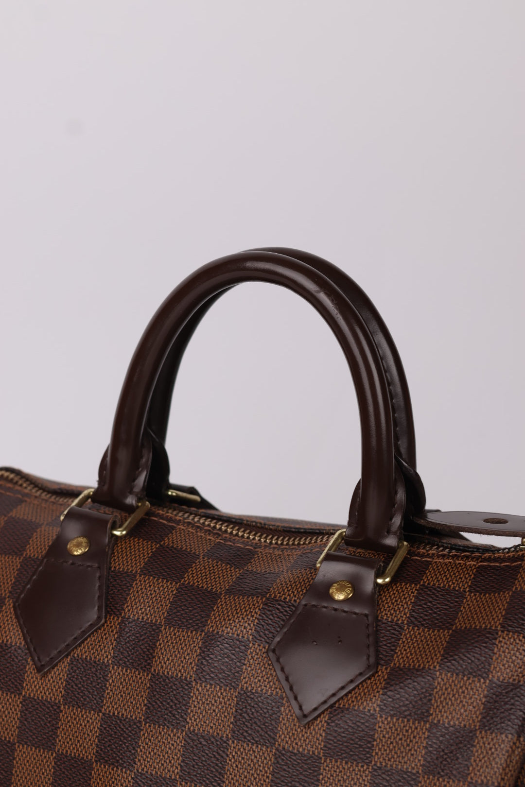 Louis Vuitton Speedy 25 Damier Ébène con Tracolla