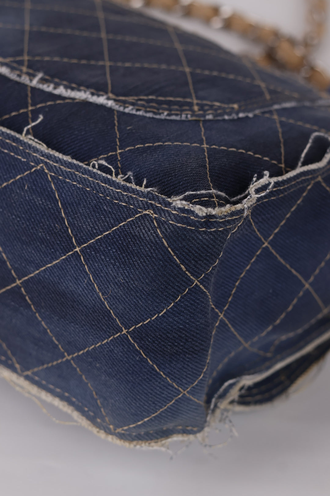 Chanel Timeless Pom Pom Denim Paris-Dubai