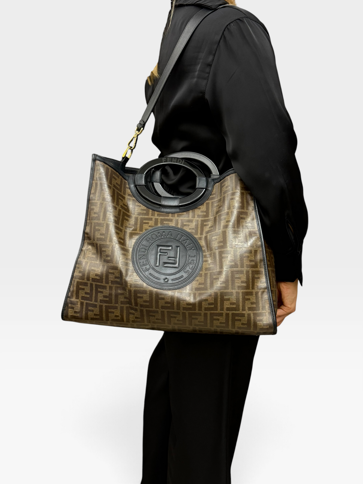 Fendi Shopping FF Crystal
