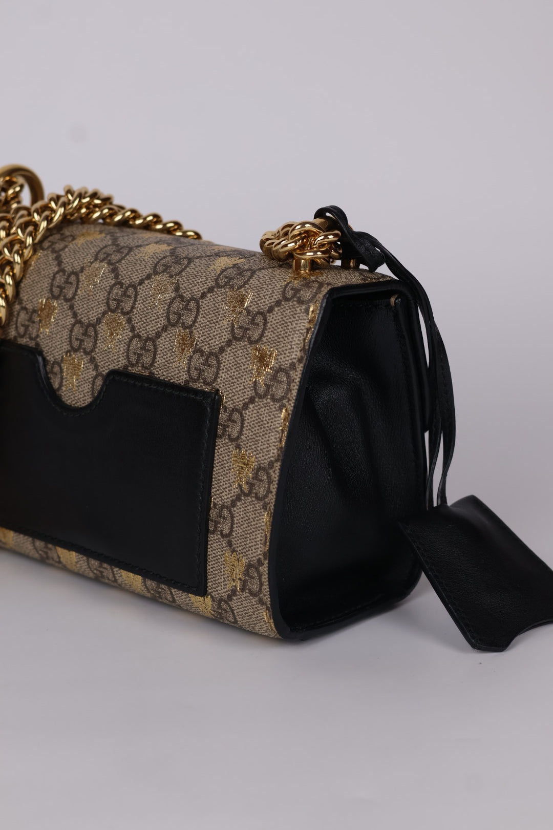 Gucci Padlock Chain Bee GG Supreme